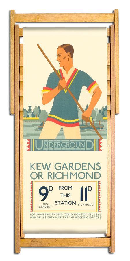 Kew Gardens Or Richmond TFL LTM - Underground Deckchair
