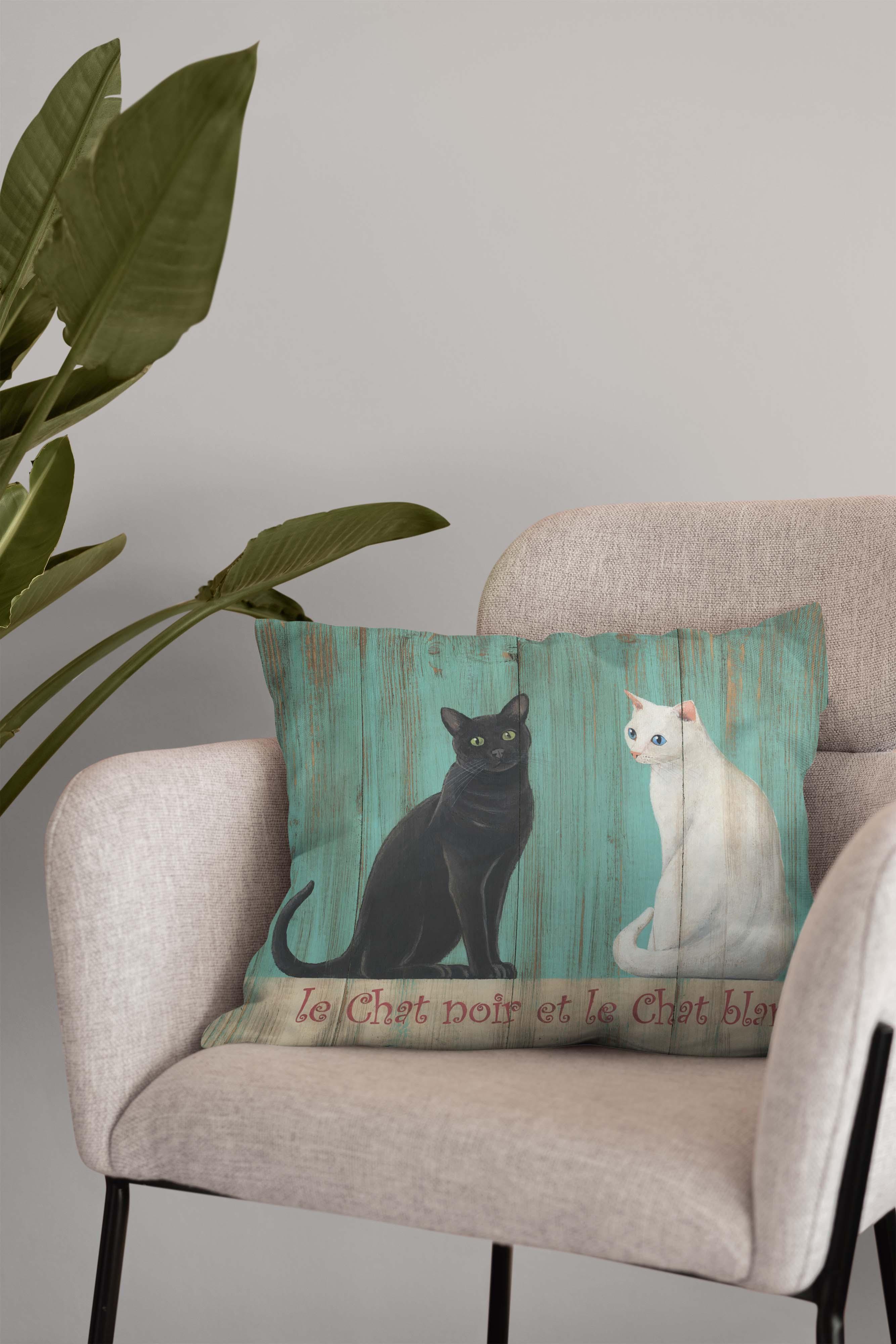 le Chat - Martin Wiscombe - Art Print Cushion