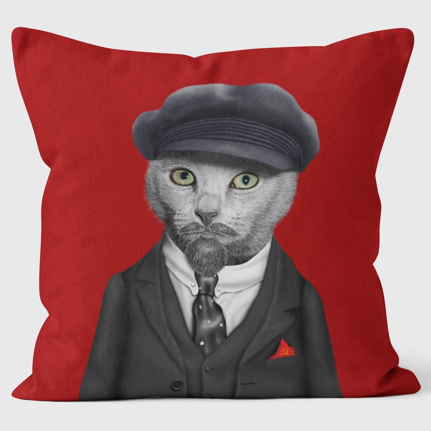 Lenin - Pets Rock Cushion - Handmade Cushions UK - WeLoveCushions