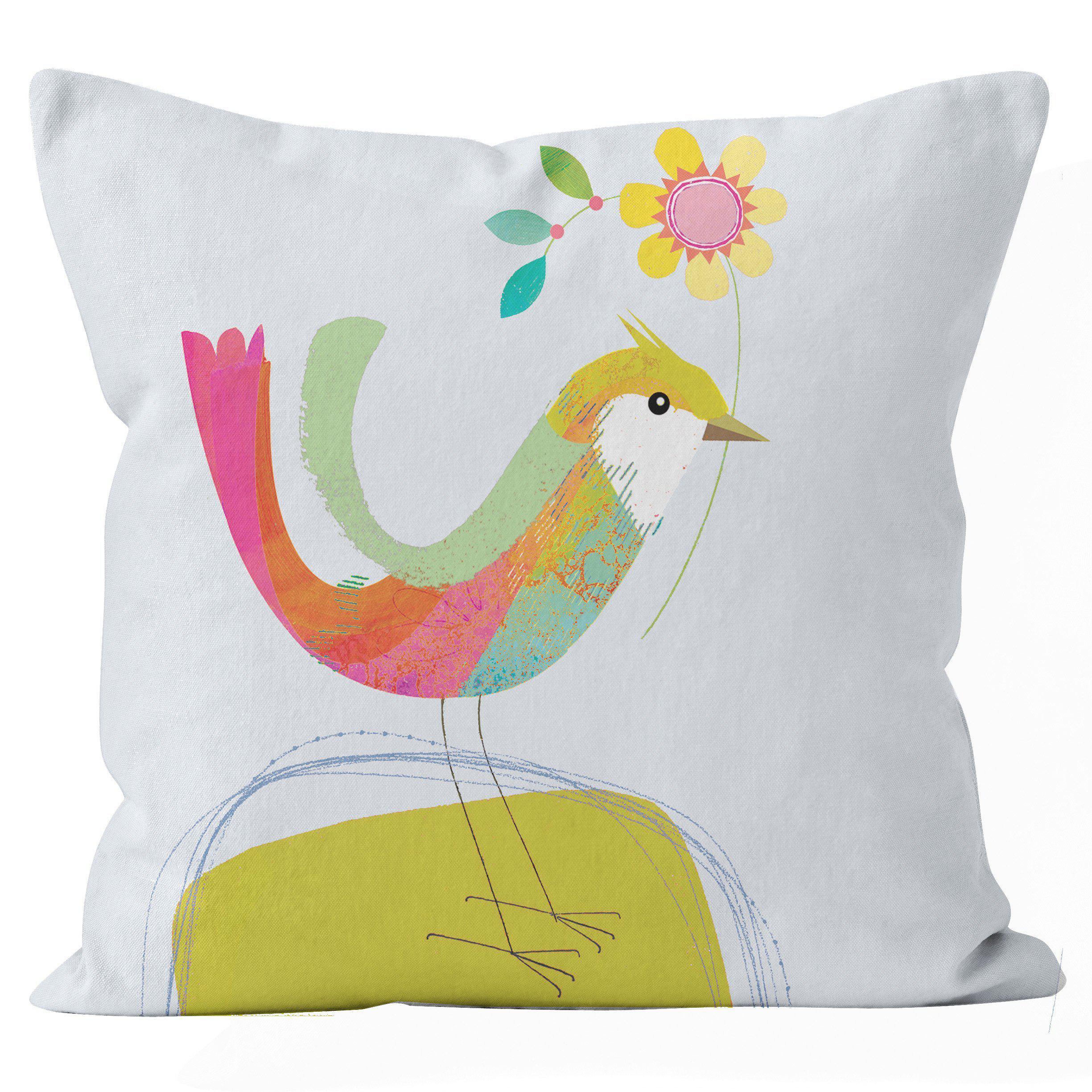 Little Bird 1 - Kali Stileman Cushion - Handmade Cushions UK - WeLoveCushions