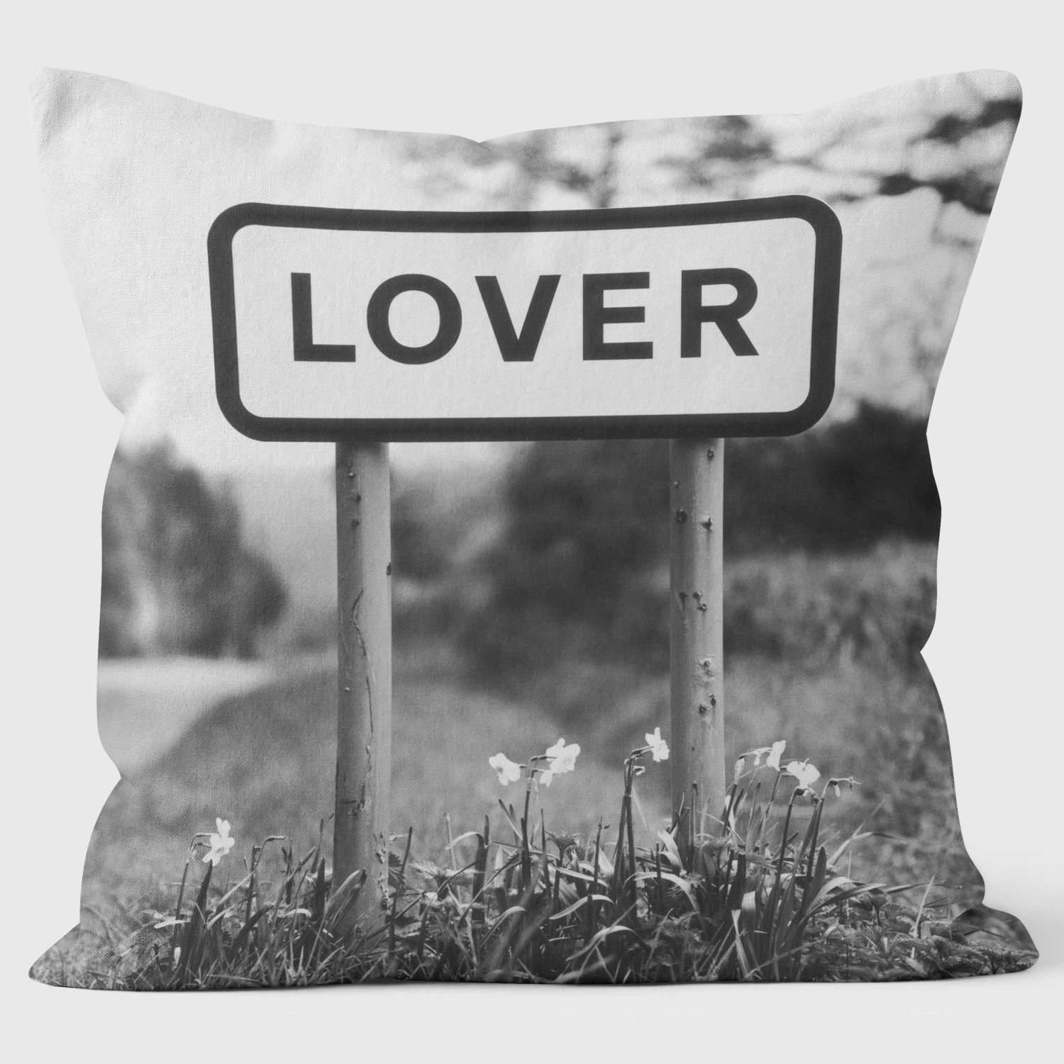 Lover - Lesser Spotted Britain Cushion - Handmade Cushions UK - WeLoveCushions