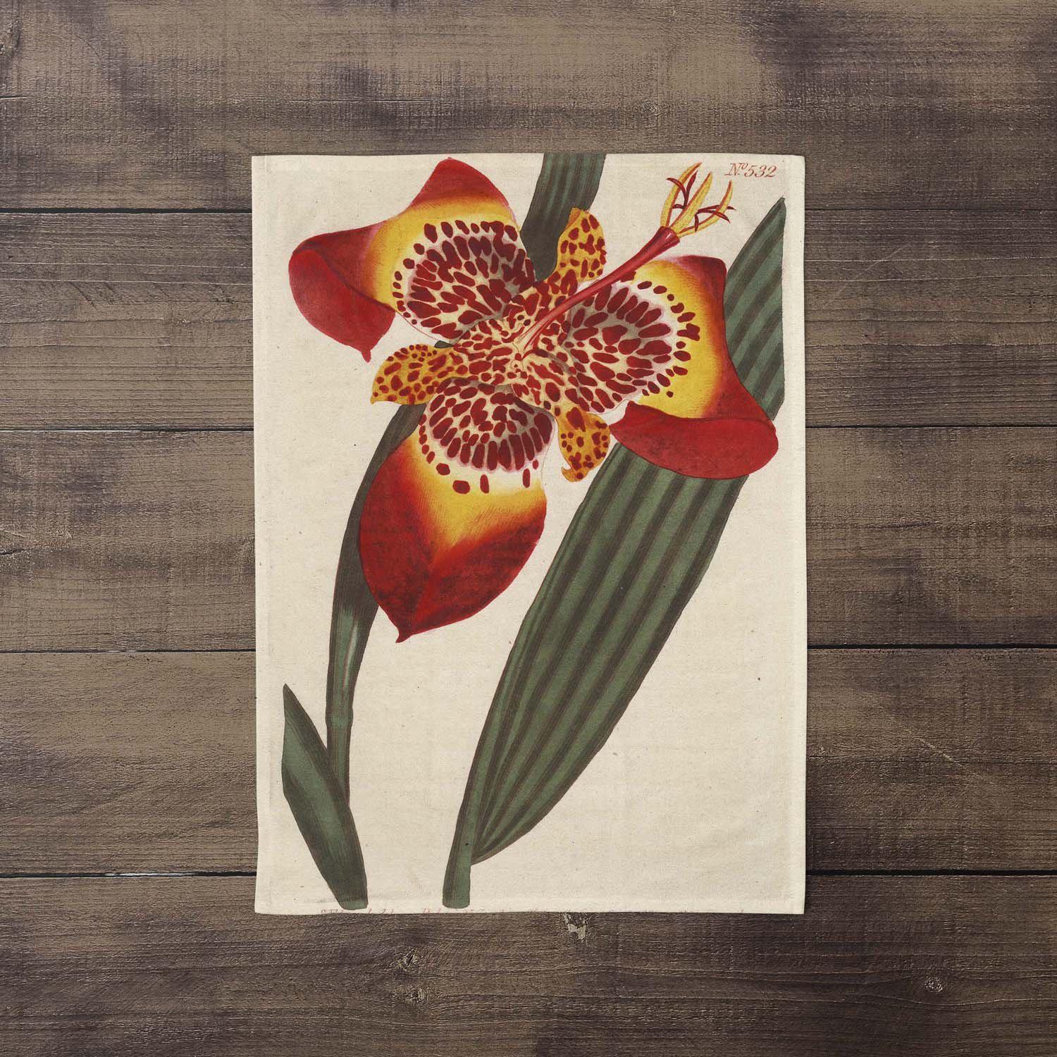 Mexican Iris - Botanicals Tea Towel