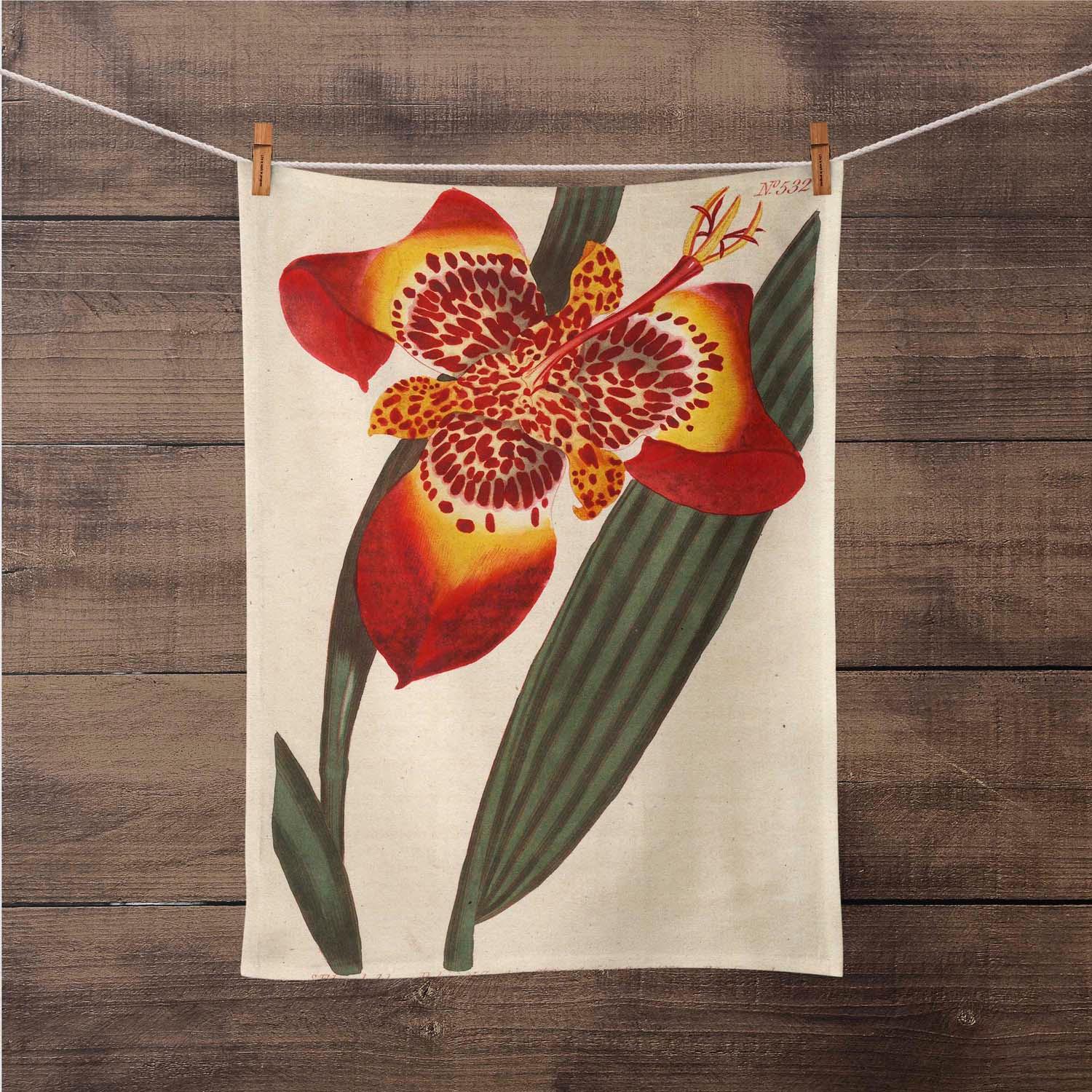Mexican Iris - Botanicals Tea Towel