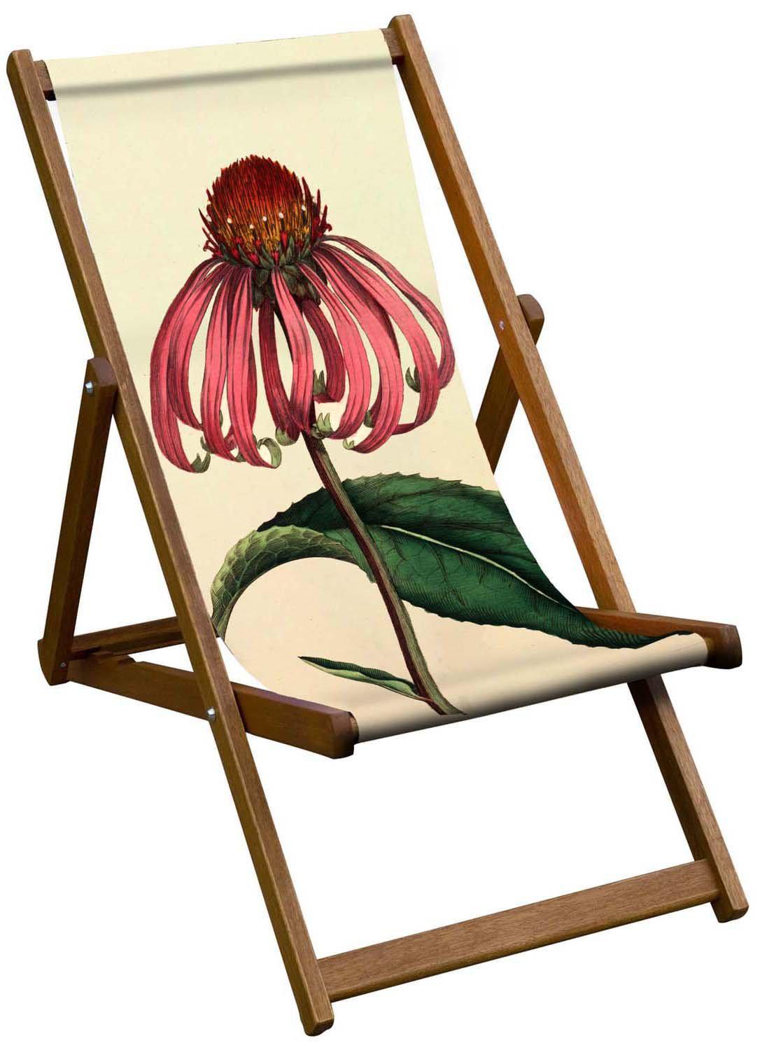 Echineacea Purpurea - Botanicals Design Deckchair