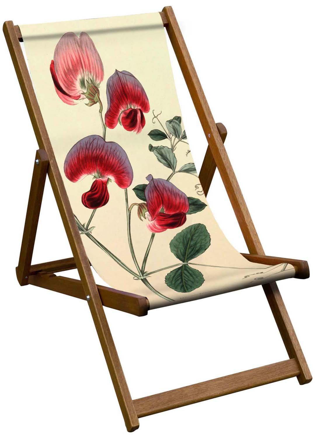 Perennial Sweetpea - Botanical Deckchair