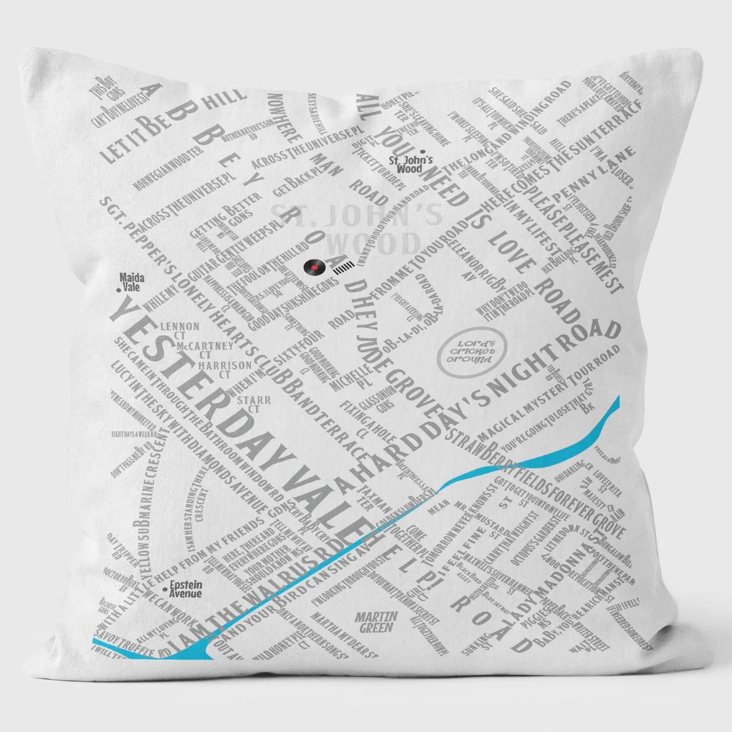 Magical Mystery Tour Youngerman Cushions - Handmade Cushions UK - WeLoveCushions
