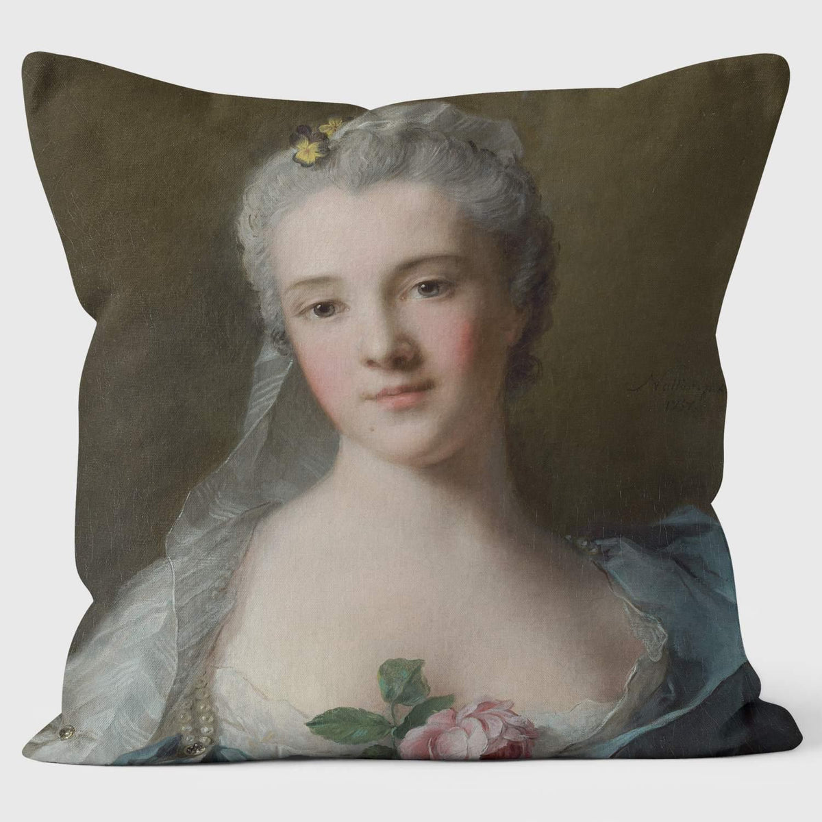 Manon Balletti - Jean-Marc Nattier - National Gallery Cushion ...