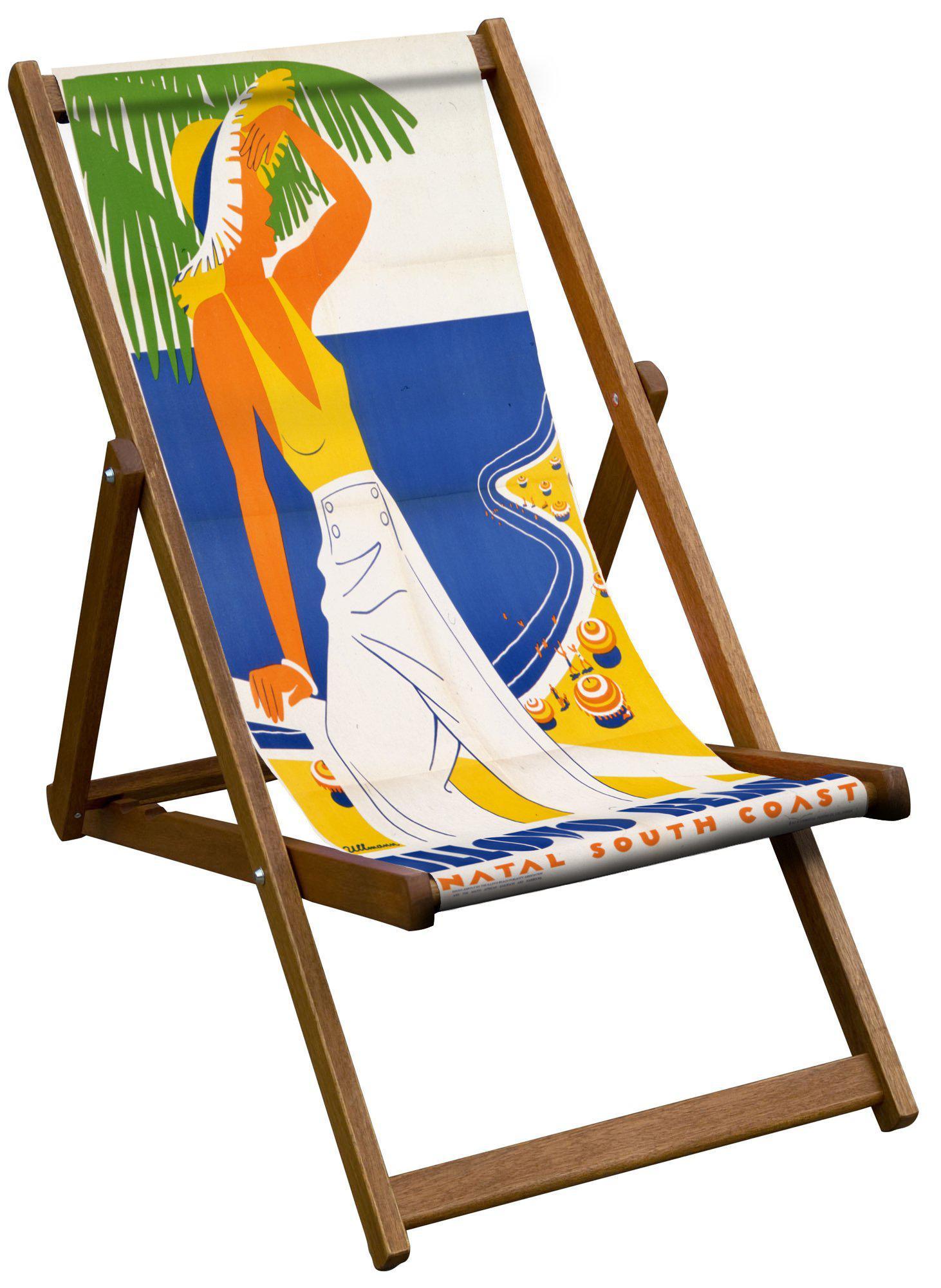 Bystander Natal South Coast - Art Print Travel Deckchair