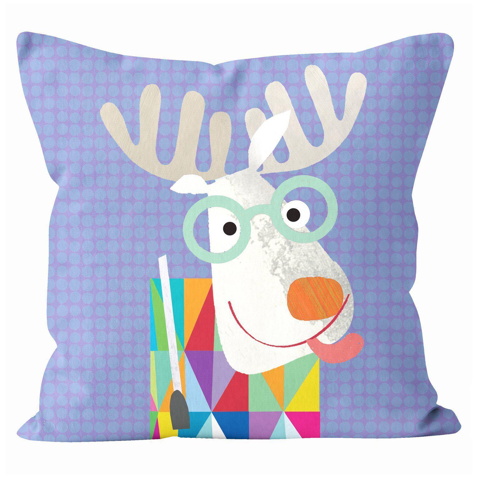Moose - Kali Stileman Cushion - Handmade Cushions UK - WeLoveCushions