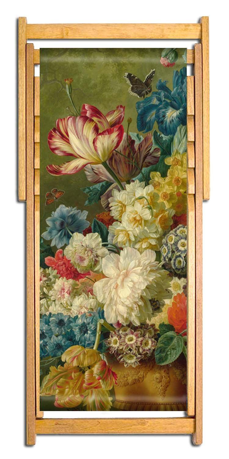 Flowers in A Vase - van Brussell - National Gallery Deckchair
