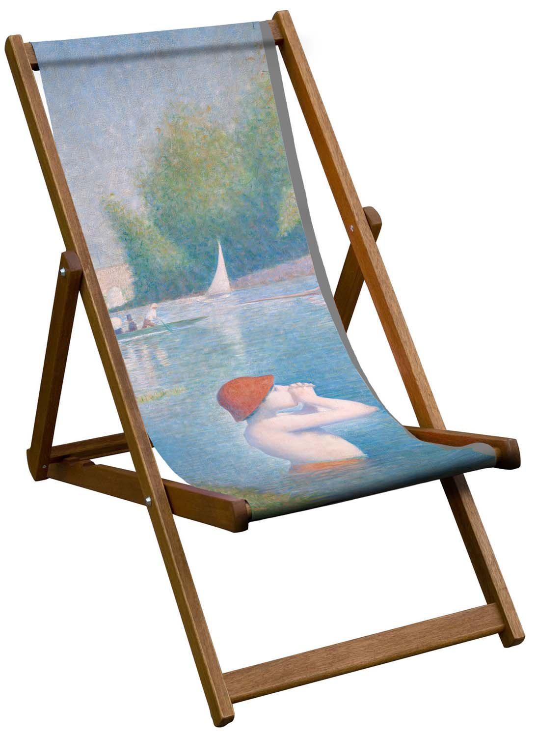 Bathers at Asnieres Detail II -  Georges Seurat - National Gallery Deckchair