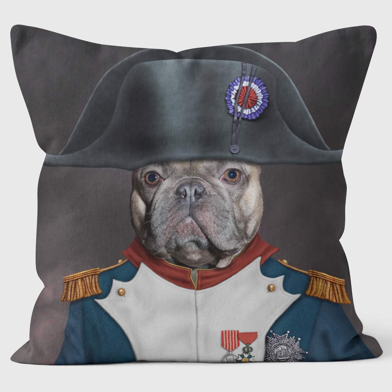 Napoleon - Pets Rock Cushion - Handmade Cushions UK - WeLoveCushions