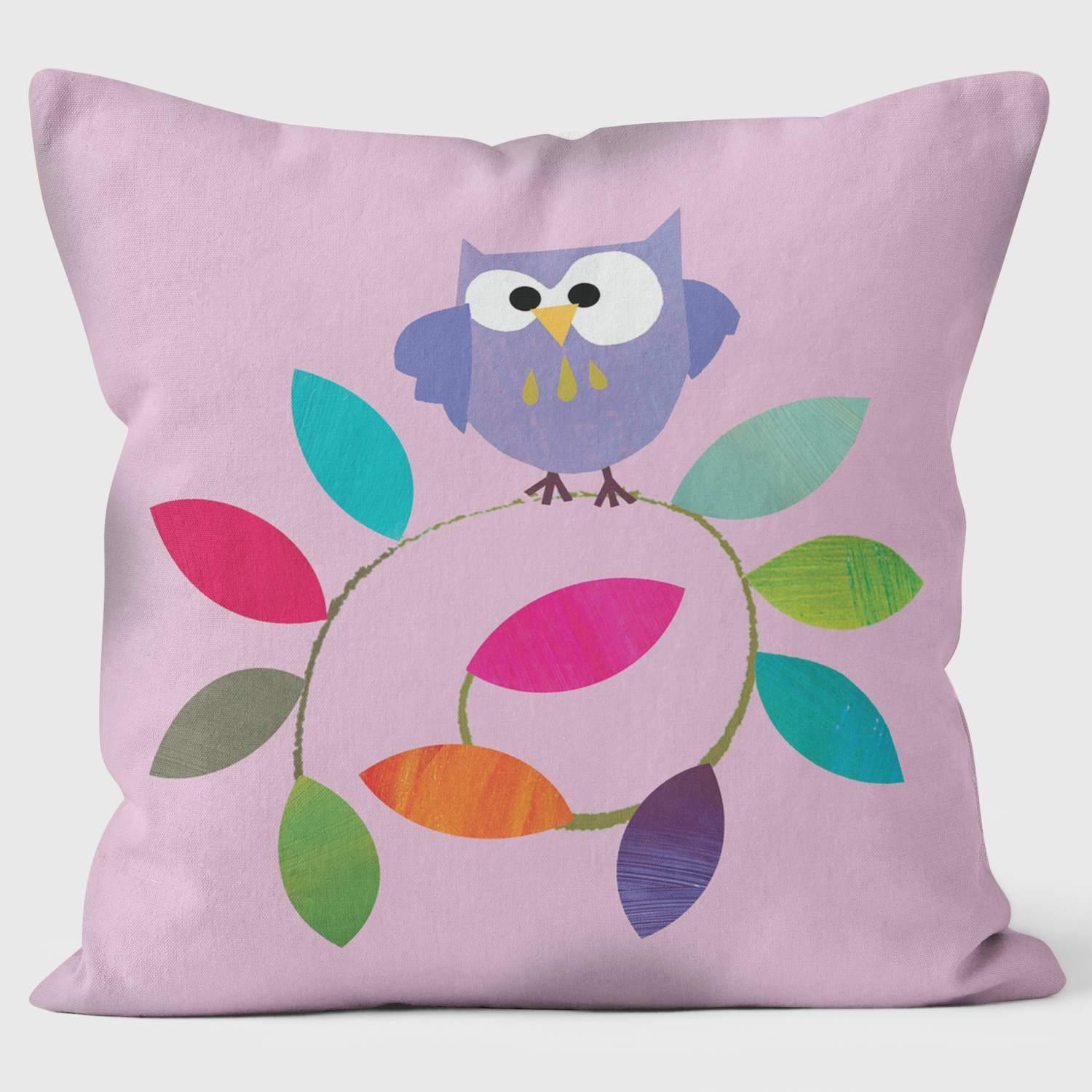 Owl - Kali Stileman Cushion - Handmade Cushions UK - WeLoveCushions