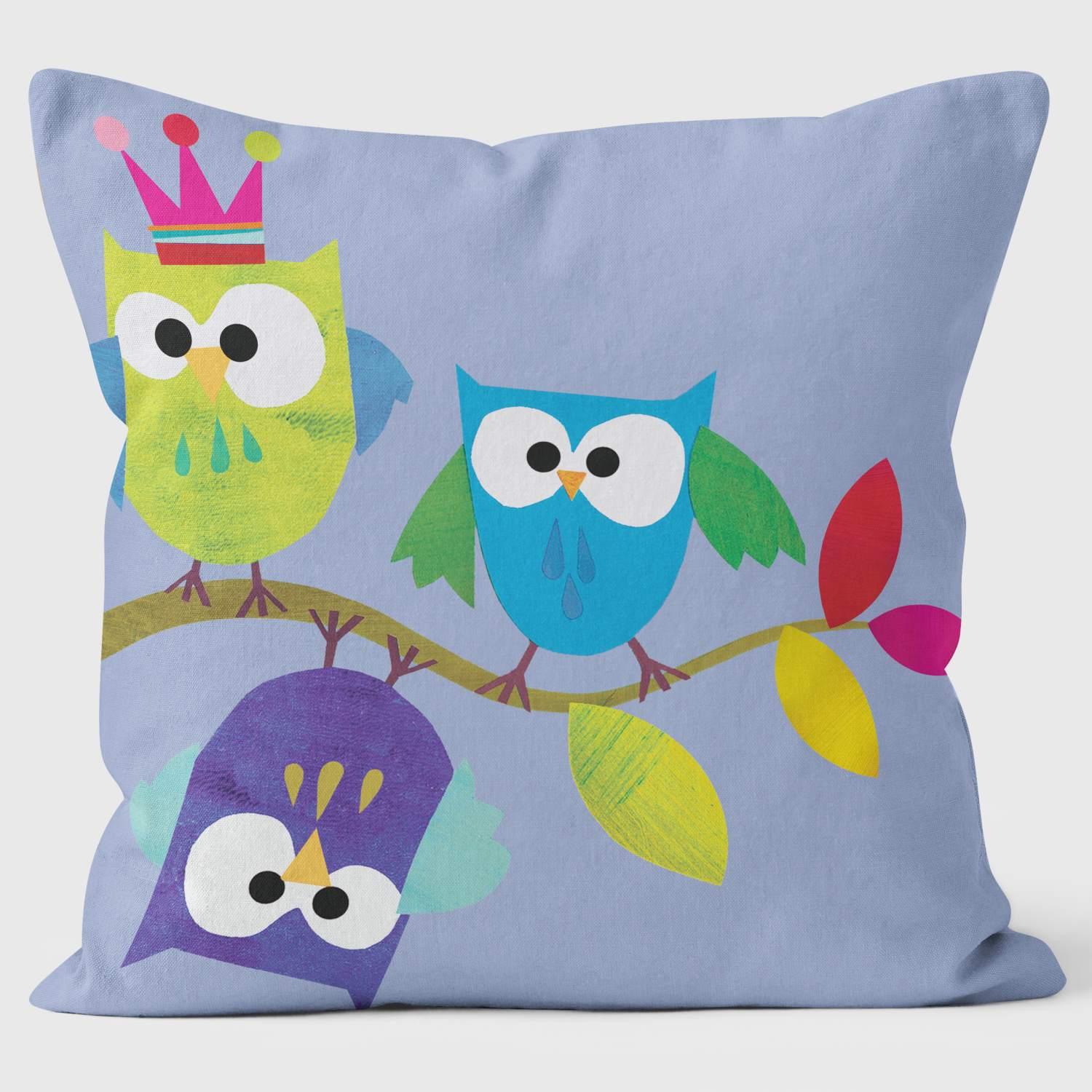Owls - Kali Stileman Cushion - Handmade Cushions UK - WeLoveCushions