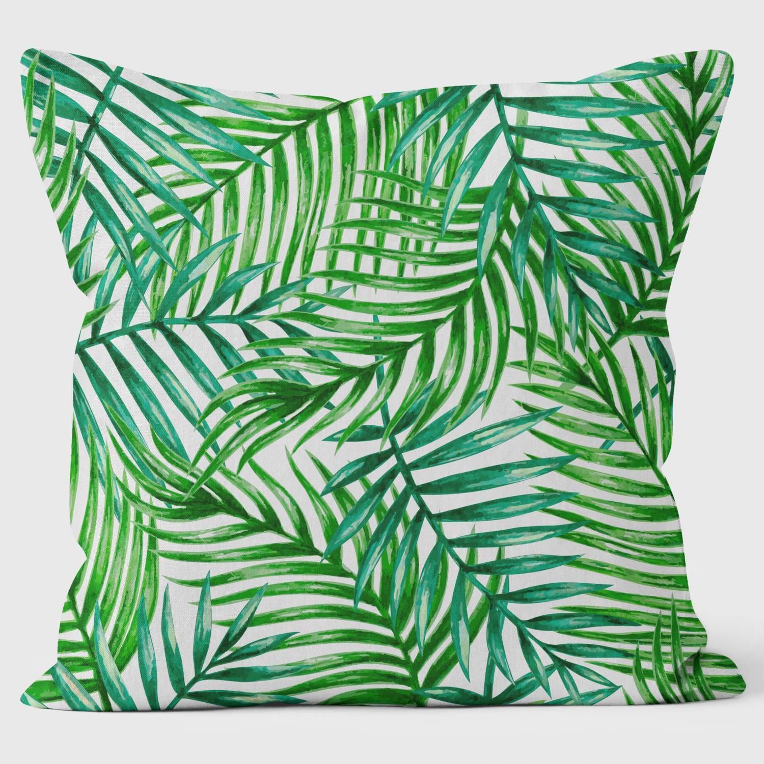 Palm Pattern II - Art Print Cushion - Handmade Cushions UK - WeLoveCushions