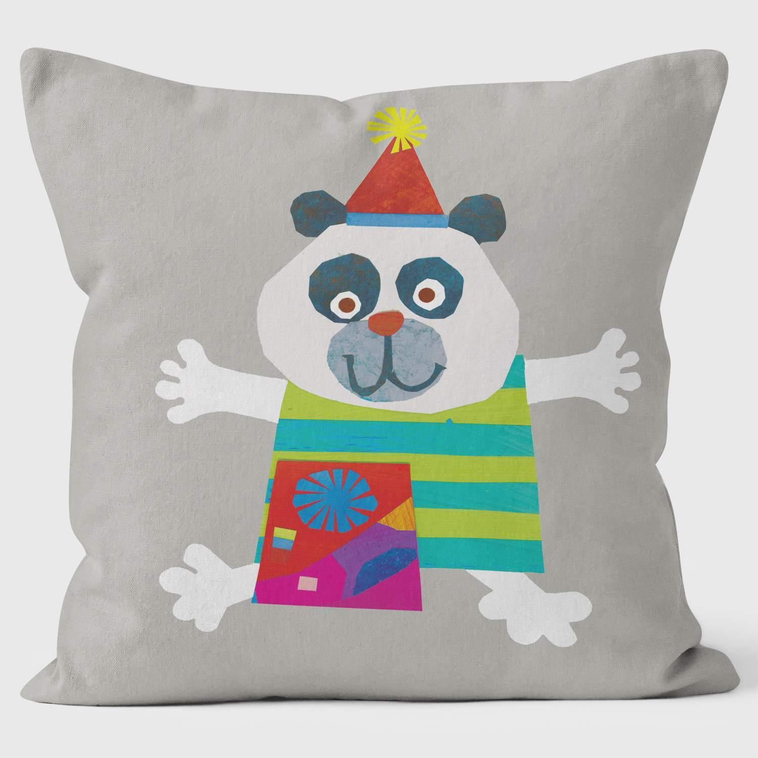 Panda - Kali Stileman Cushion - Handmade Cushions UK - WeLoveCushions