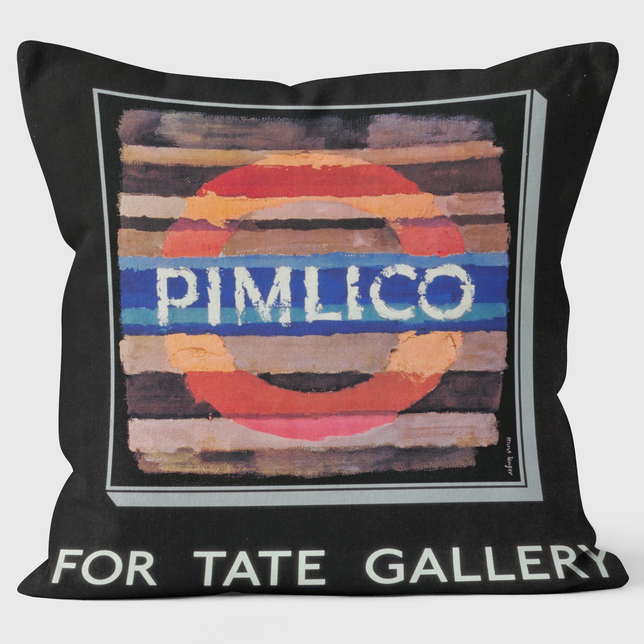 Pimlico Tate - London Transport Cushion - Handmade Cushions UK - WeLoveCushions