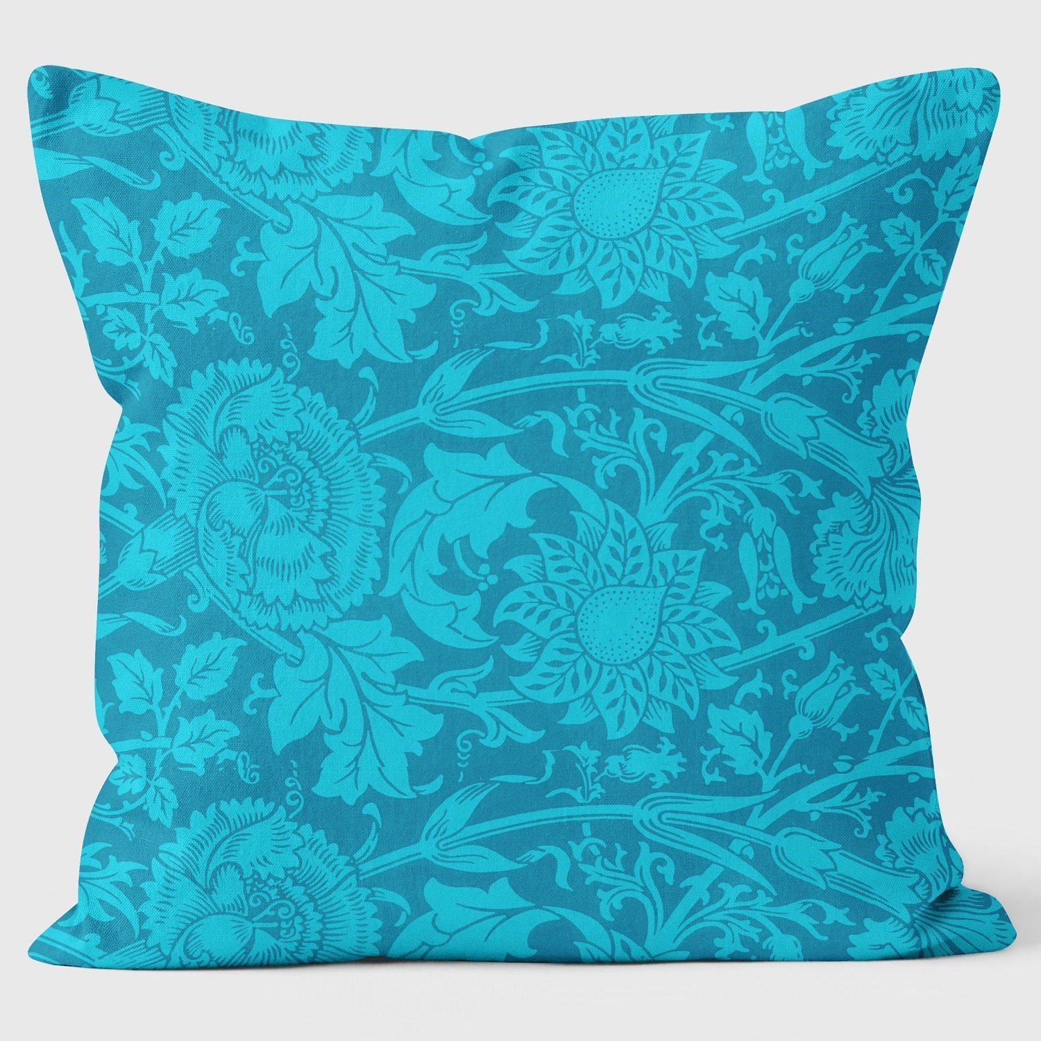 Pink and Rose - Wiliam Morris Cushion - Handmade Cushions UK - WeLoveCushions