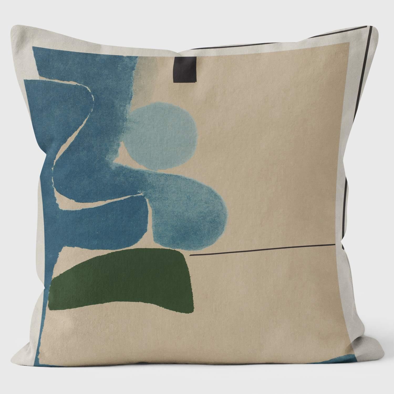 Point of Contact -TATE - Victor Pasmore Cushion - Handmade Cushions UK - WeLoveCushions