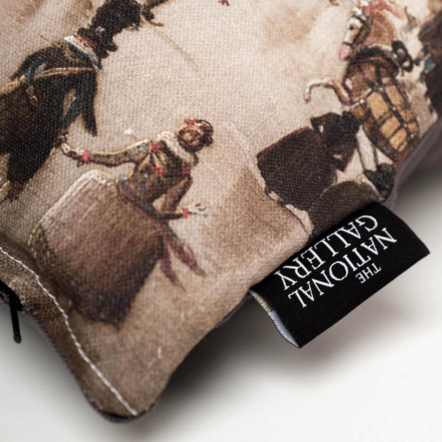 Portrait of a Lady - Alesso Baldovinetti’s -National Gallery Cushion - Handmade Cushions UK - WeLoveCushions