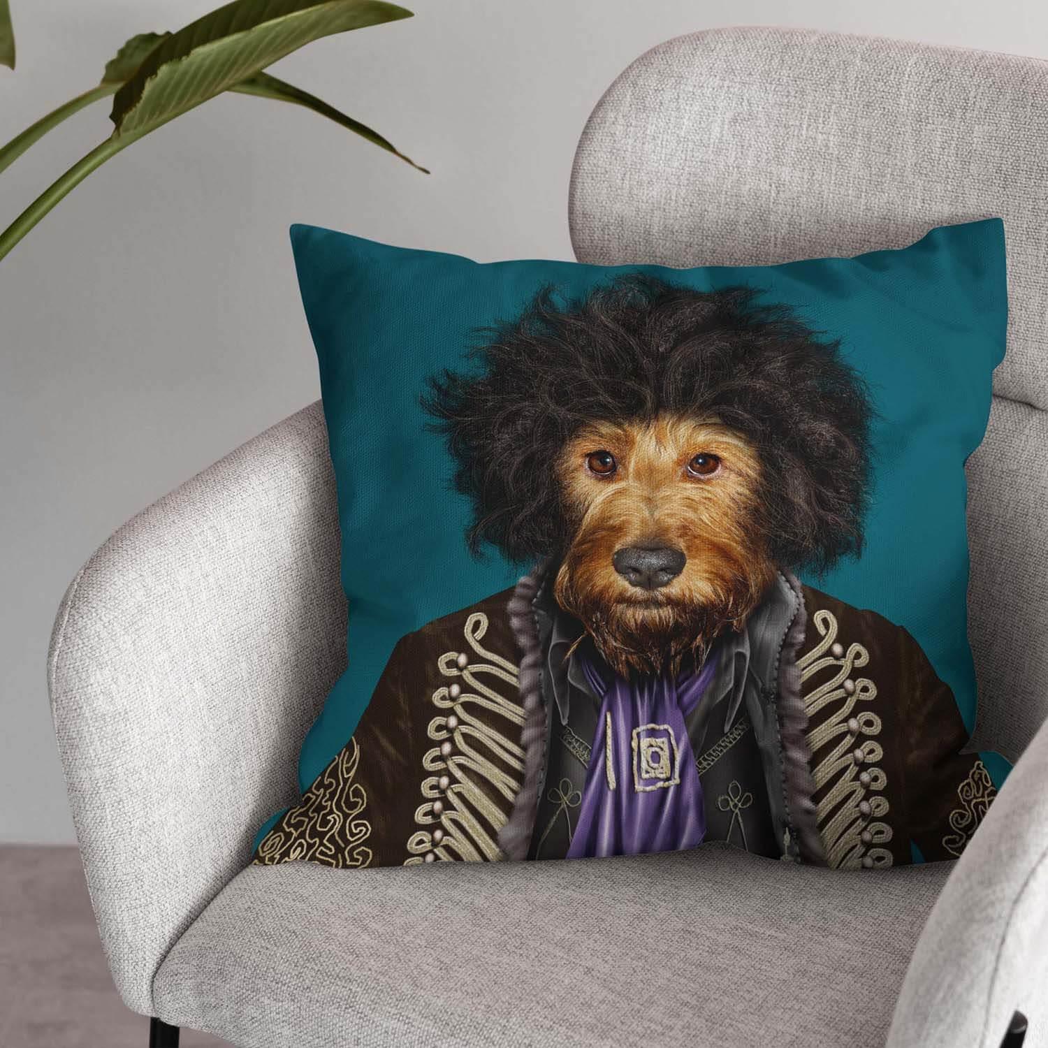 Psychedelic - Pets Rock Cushion