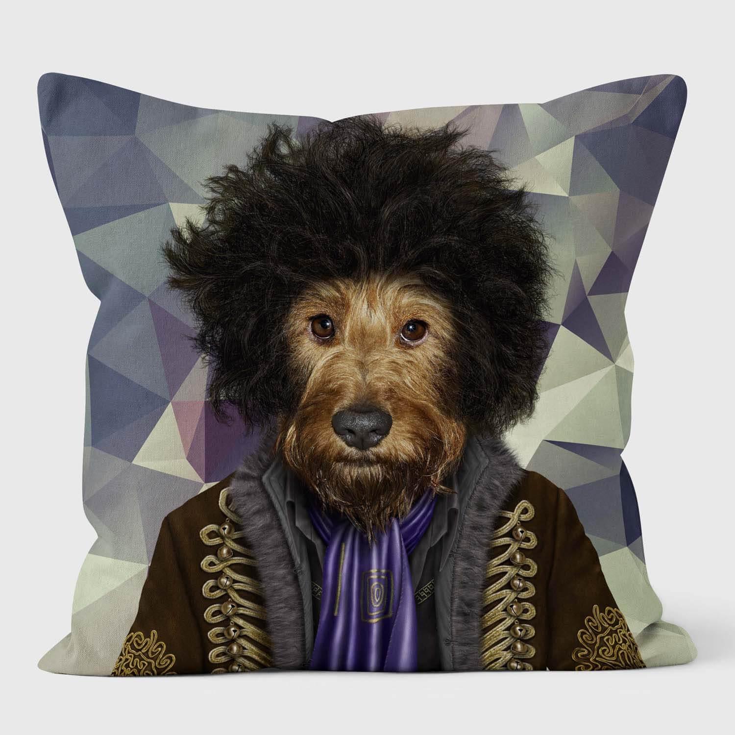 Psychedelic Geometric - Pets Rock Cushion - Handmade Cushions UK - WeLoveCushions
