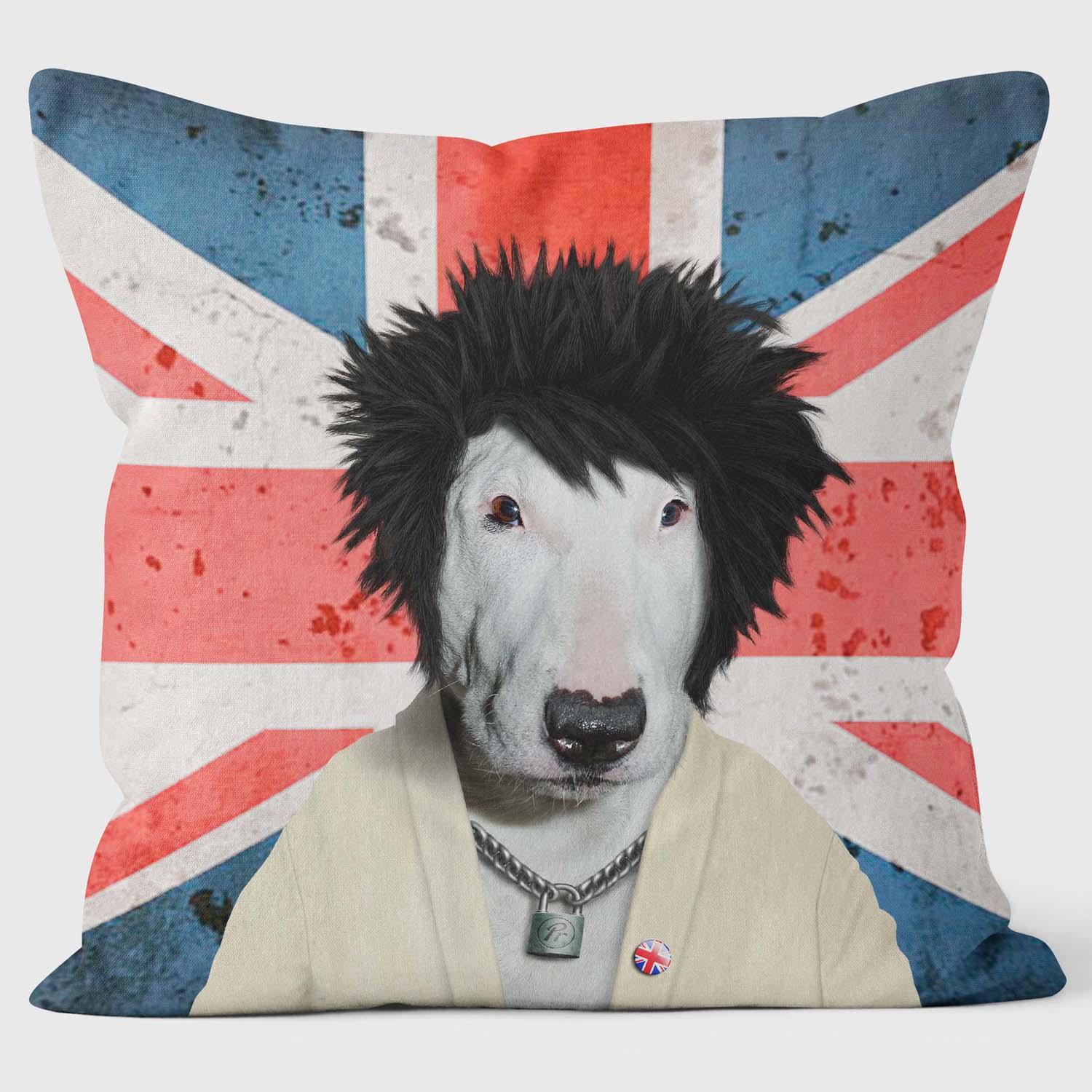 Punk - Pets Rock Cushion - Handmade Cushions UK - WeLoveCushions