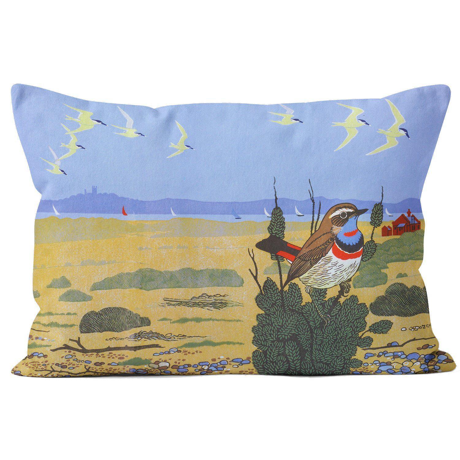 Red Spotted - Robert Gillmor Cushion - Handmade Cushions UK - WeLoveCushions