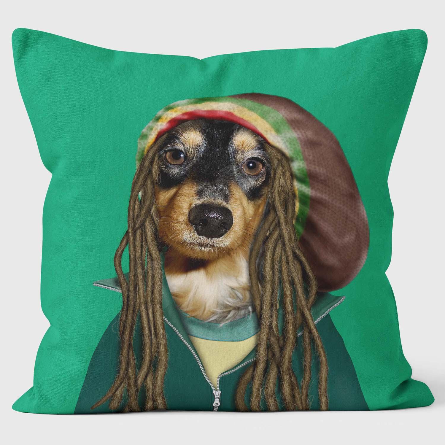 Reggae - Pets Rock Cushion - Handmade Cushions UK - WeLoveCushions