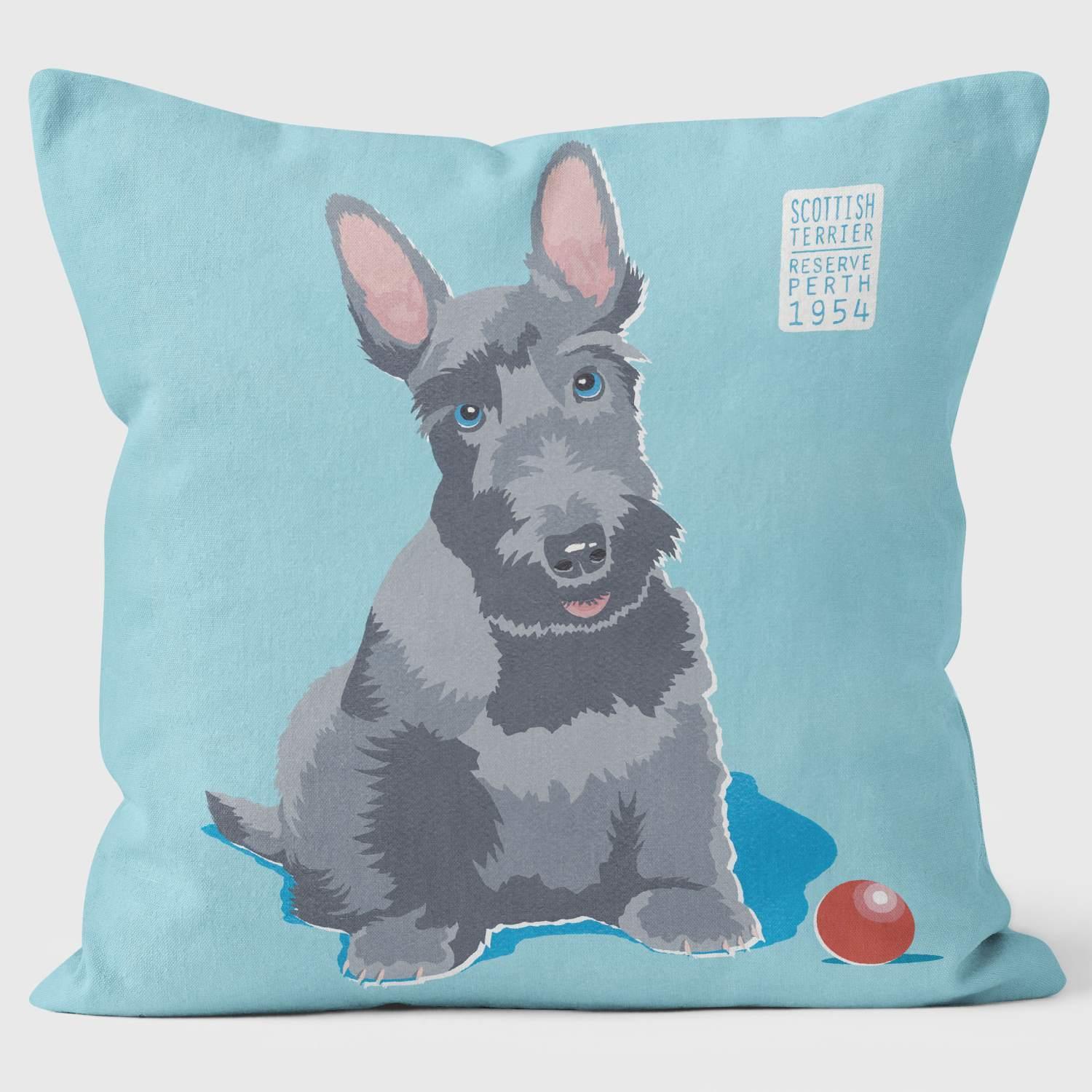 Scottie Dog Cushion - Paperlollipop Cushion - Handmade Cushions UK - WeLoveCushions