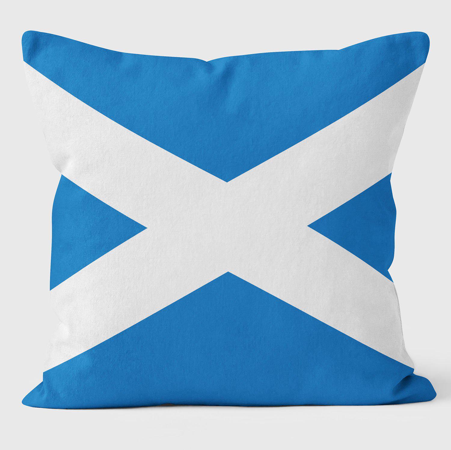 Scottish Flag - Art Print cushion - Handmade Cushions UK - WeLoveCushions
