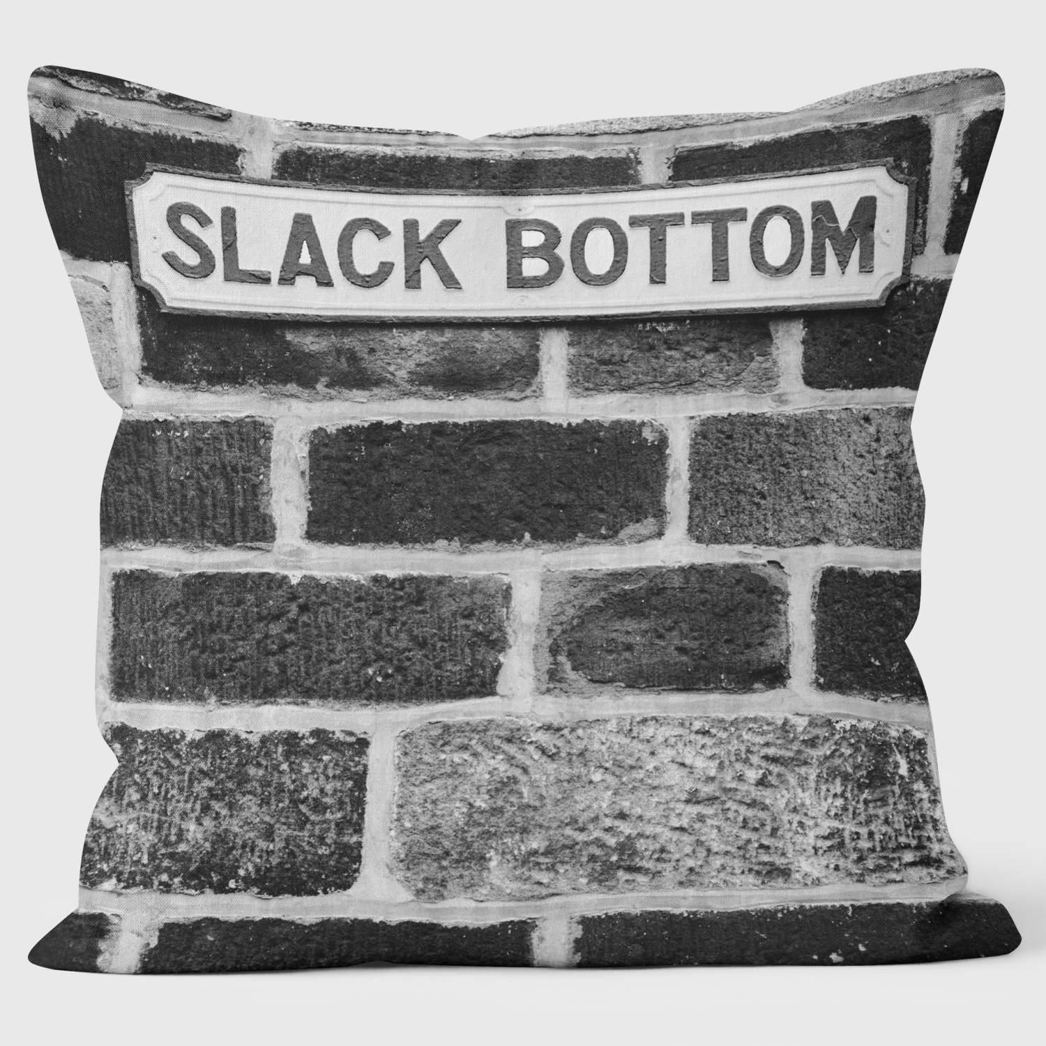 Slack Bottom - Lesser Spotted Britain Cushion - Handmade Cushions UK - WeLoveCushions