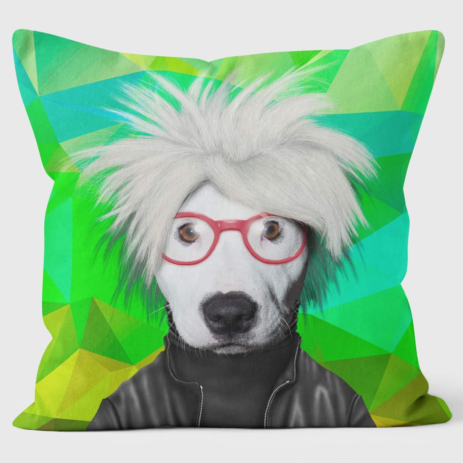 Soup Geometric - Pets Rock Cushion - Handmade Cushions UK - WeLoveCushions