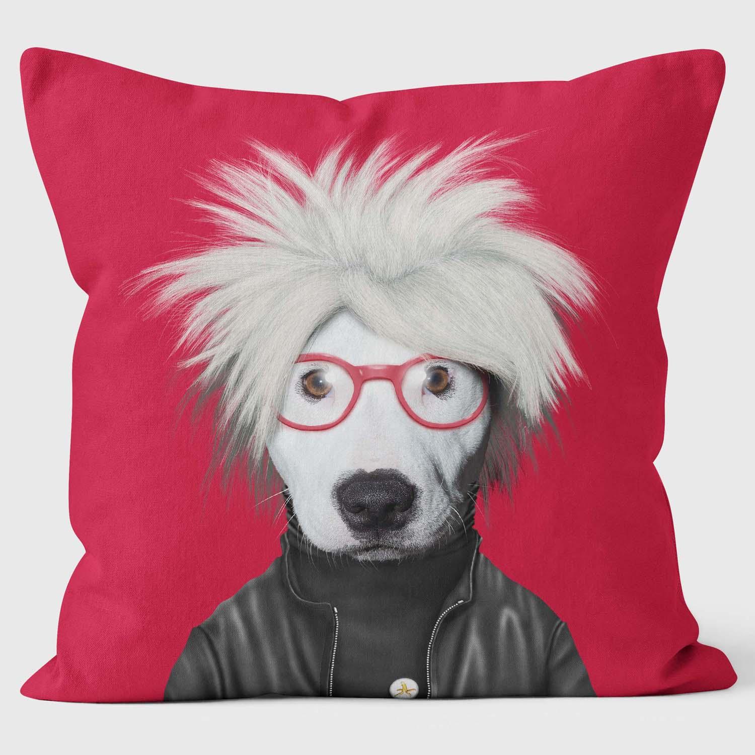Soup Red - Pets Rock Cushion - Handmade Cushions UK - WeLoveCushions