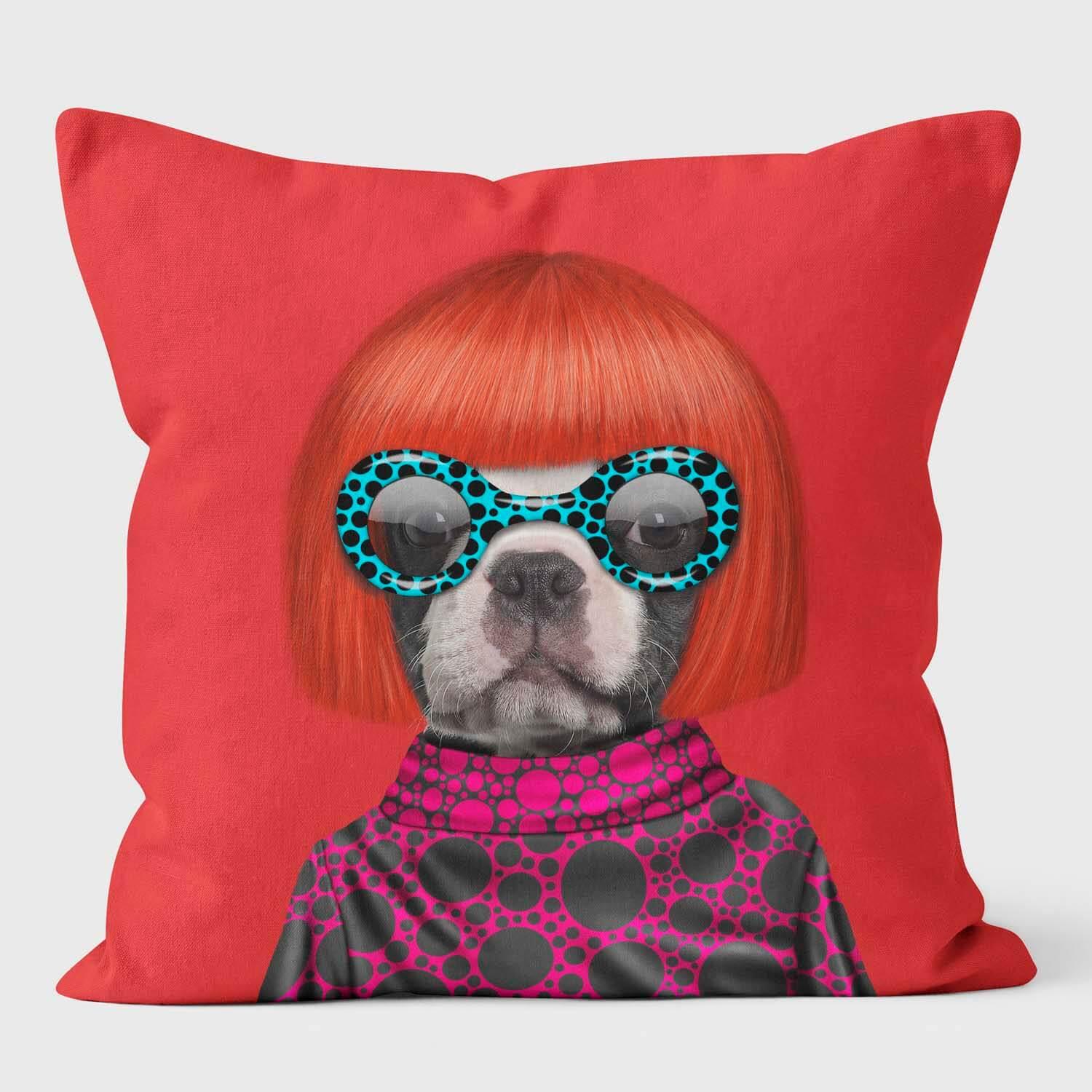 Spots II - Pets Rock Cushion - Handmade Cushions UK - WeLoveCushions