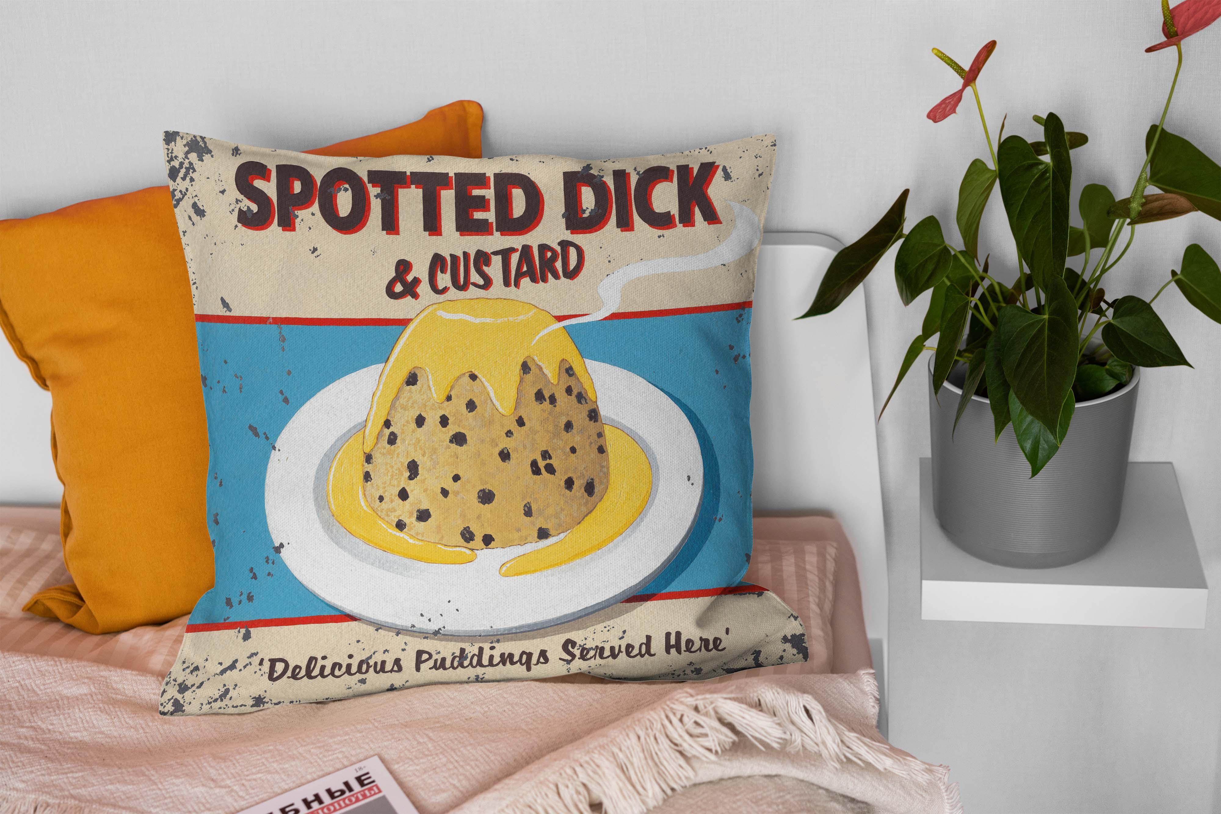 Spotted Dick - Martin Wiscombe Cushion