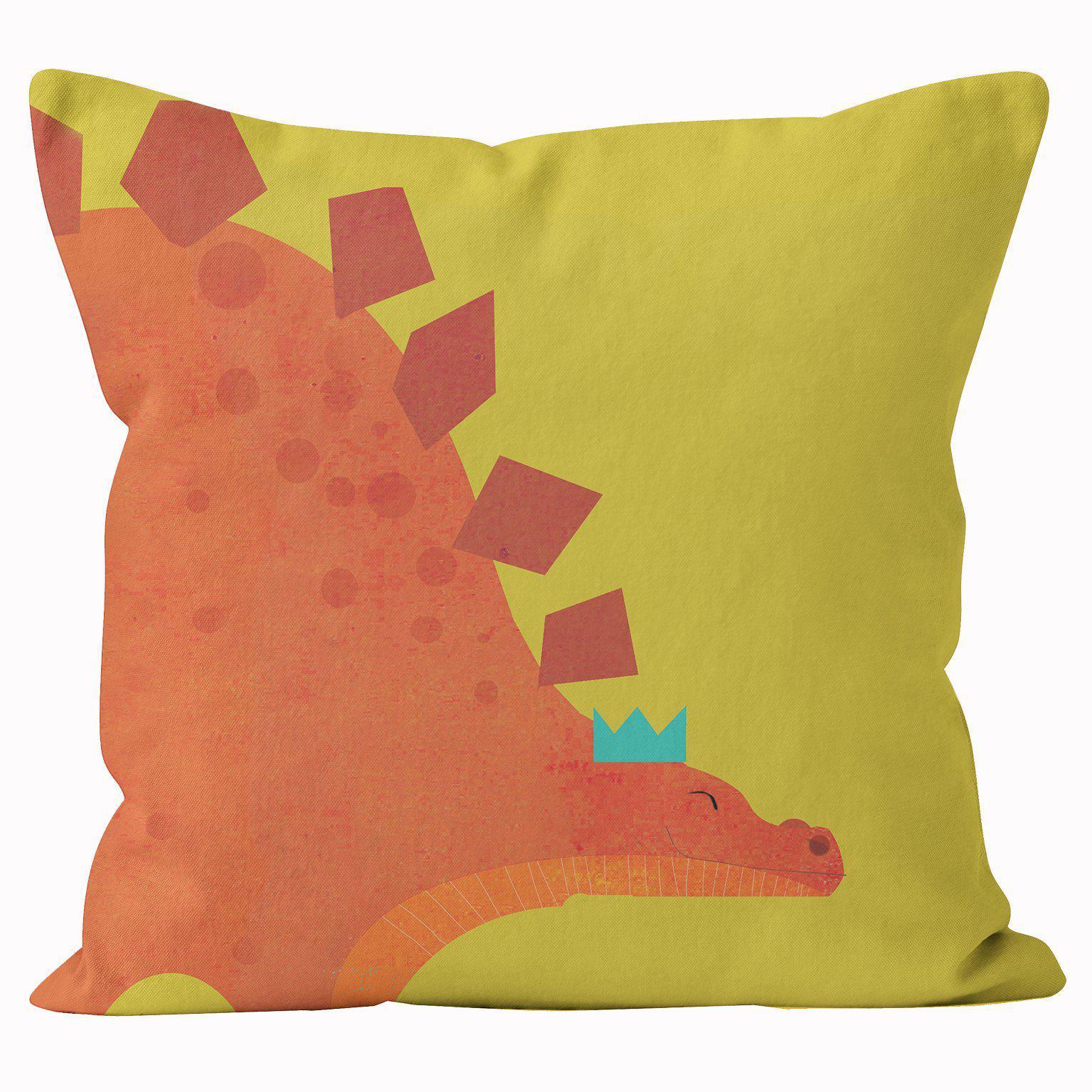 Stegasaurus - Kali Stileman Cushion - Handmade Cushions UK - WeLoveCushions