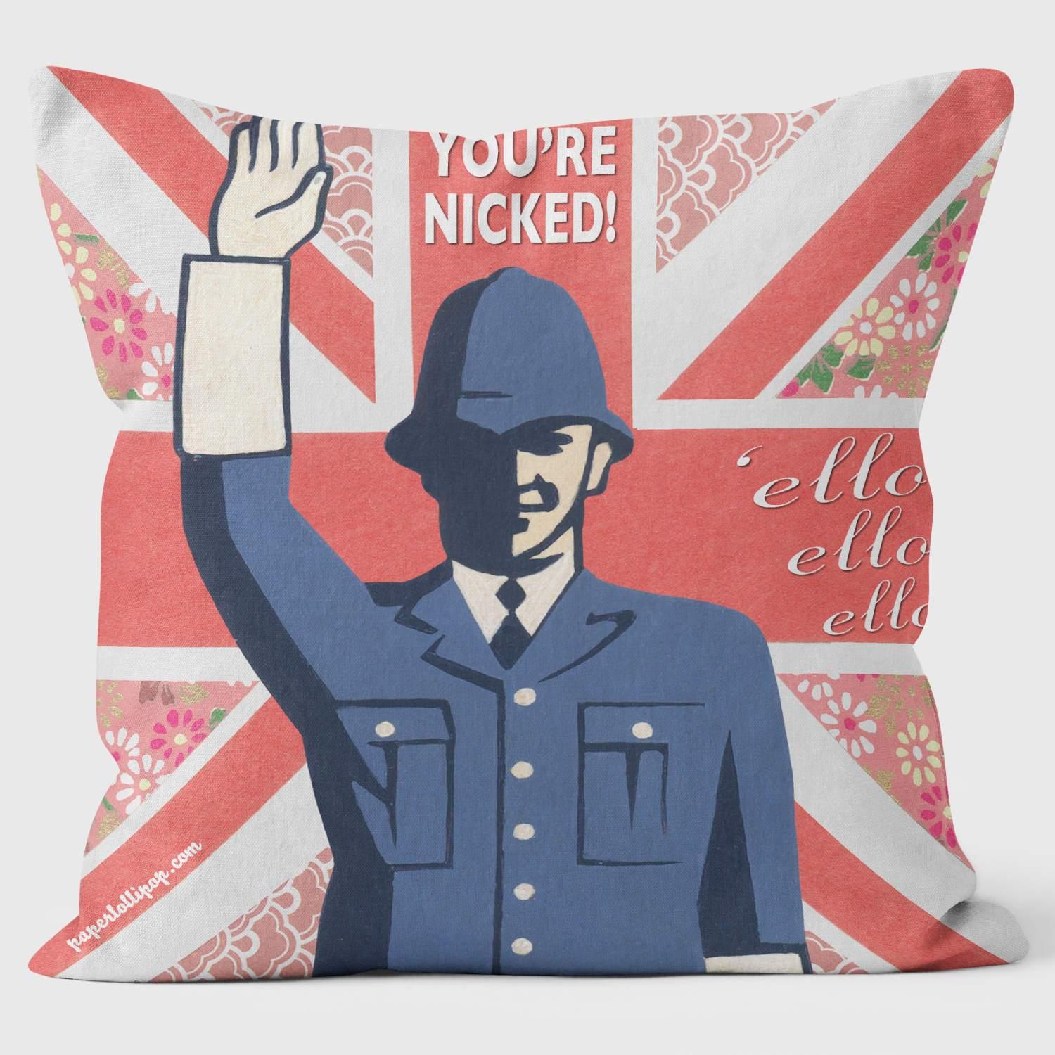 Stop Your Knicked - Paperlollipop Cushion - Handmade Cushions UK - WeLoveCushions