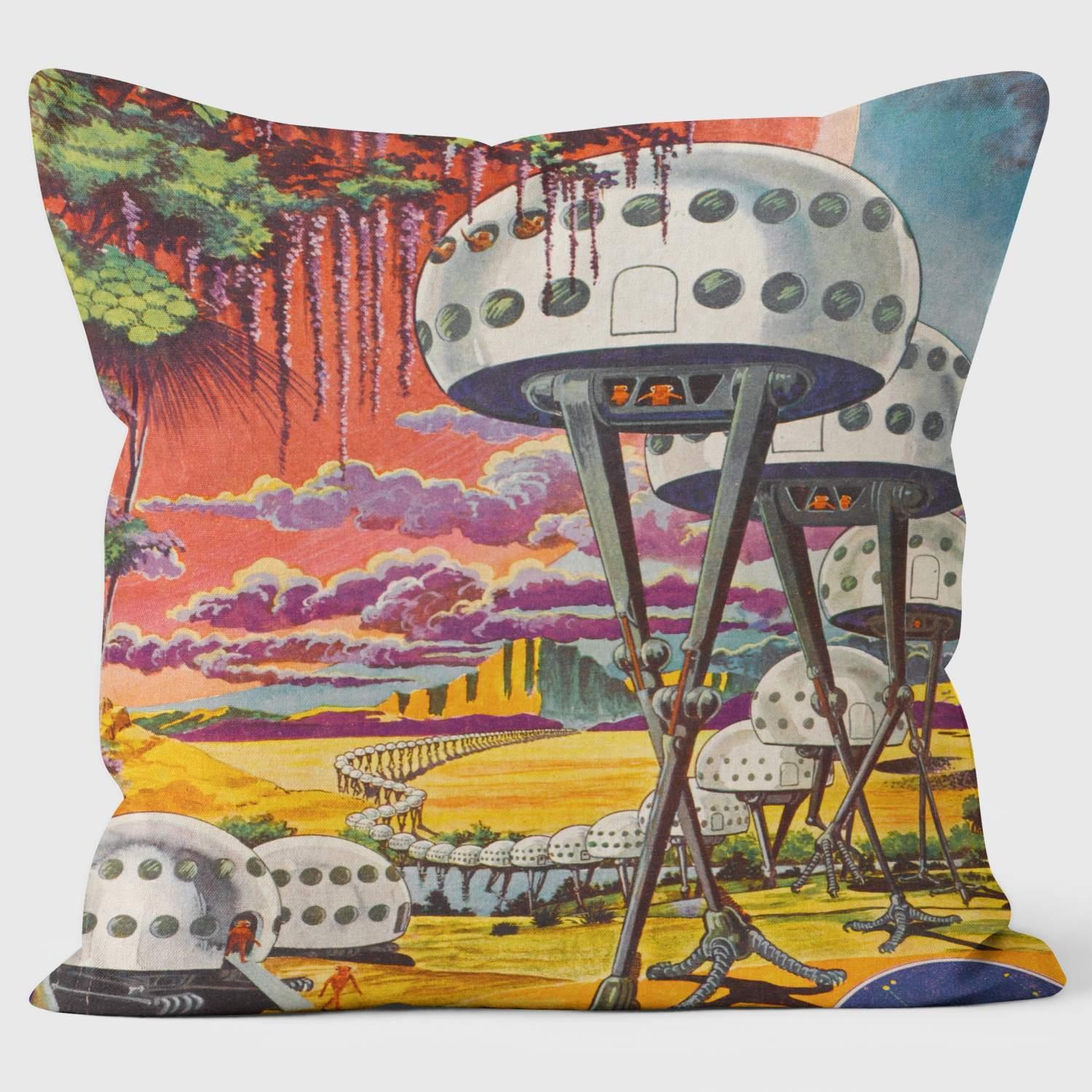Stories of the Stars -Pulp Fiction Cushion - Handmade Cushions UK - WeLoveCushions