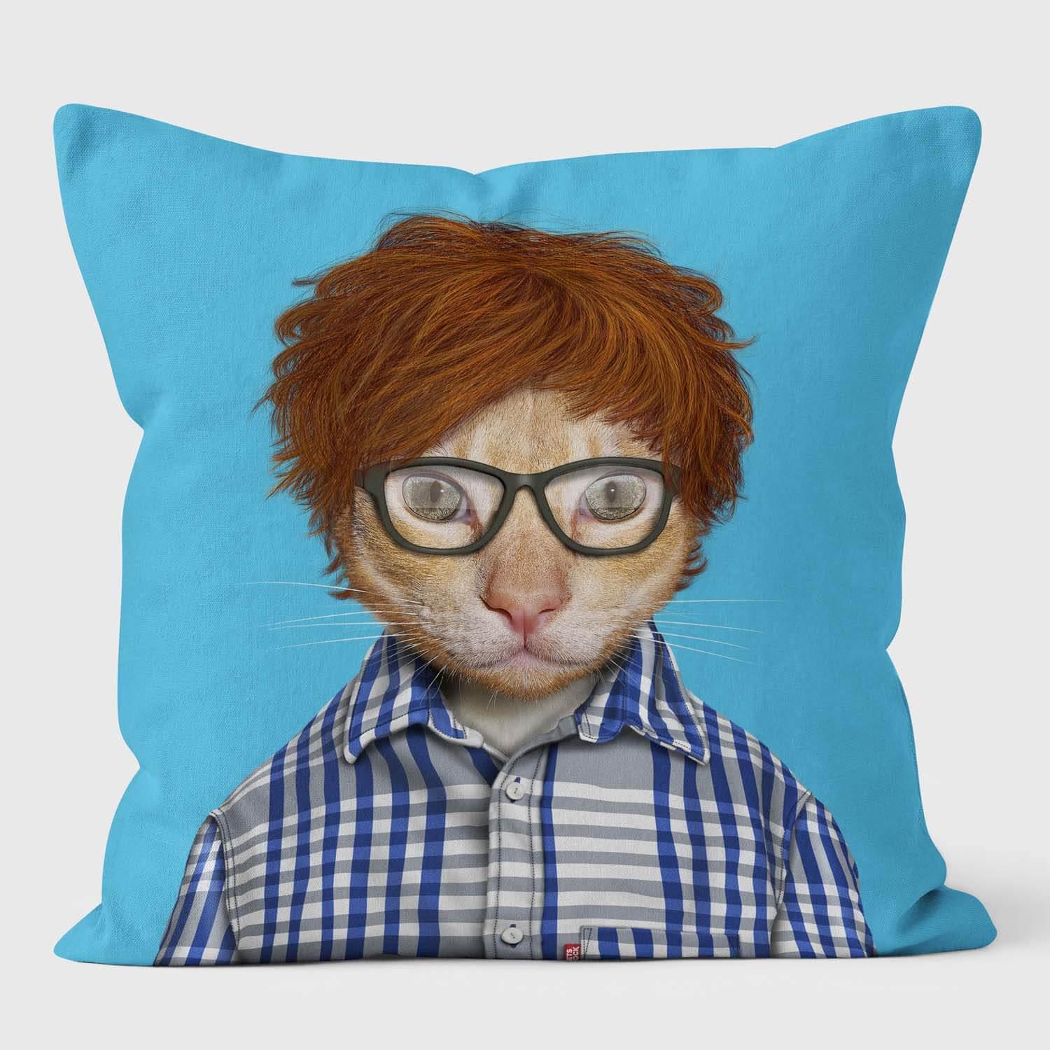 Strummer - Pets Rock Cushion - Handmade Cushions UK - WeLoveCushions
