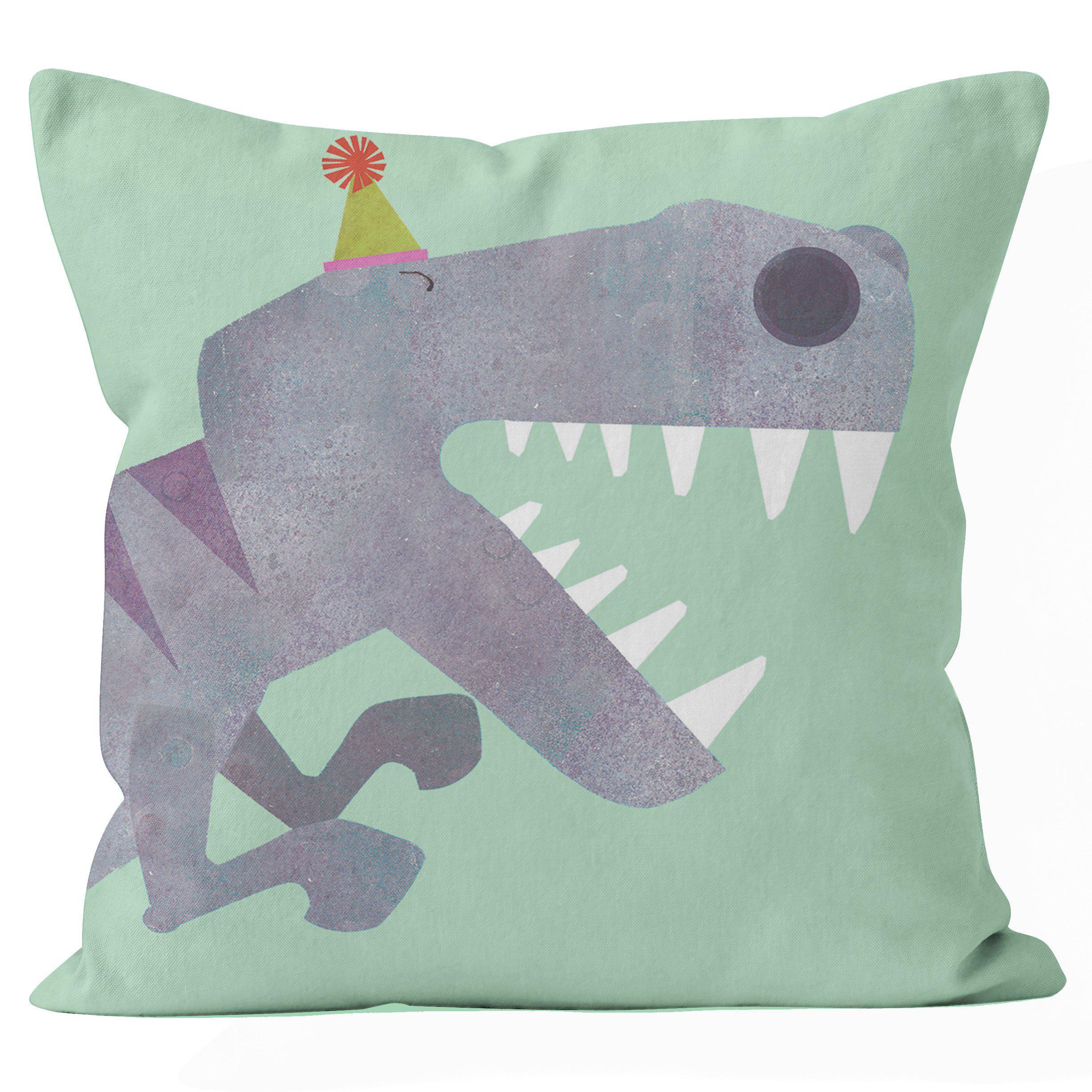T-Rex - Kali Stileman Cushion - Handmade Cushions UK - WeLoveCushions