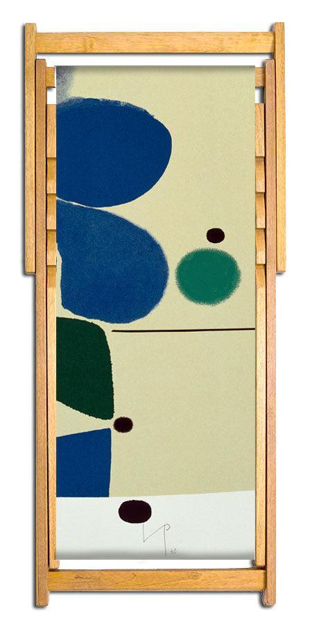 Blue Development Green - TATE - Victor Pasmore Deckchair