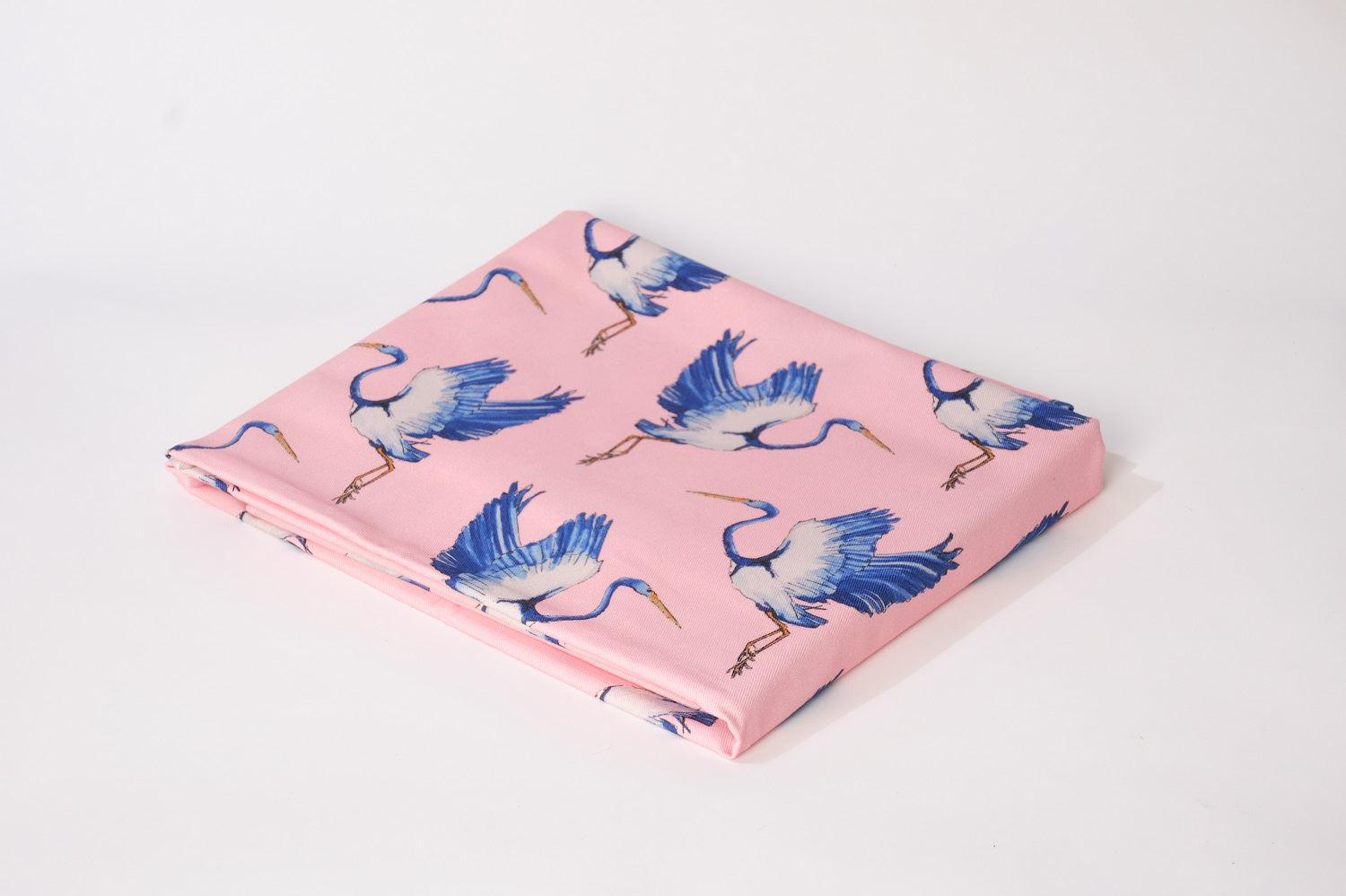 Blue Heron  - Their Nibs Art Cloth