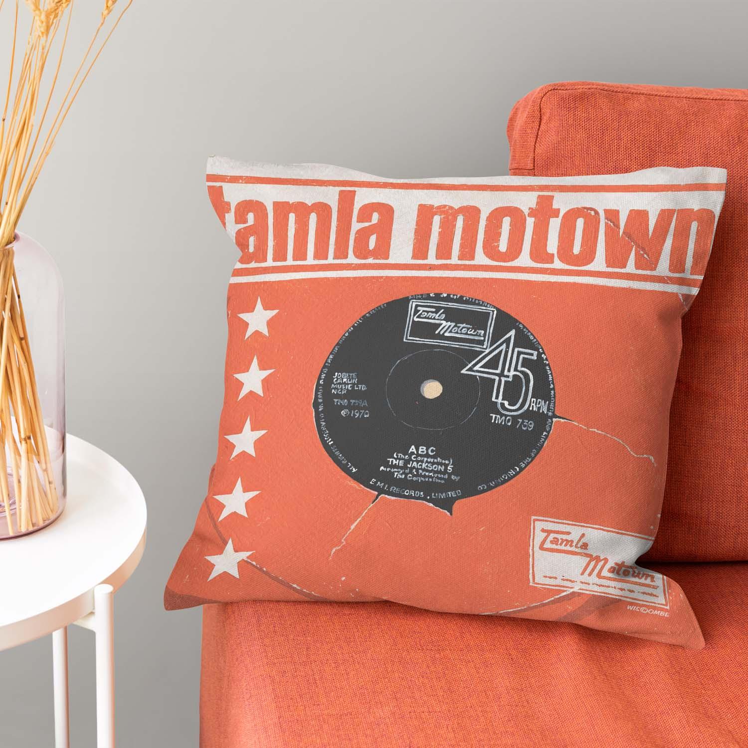 Tamla Motown ABC 45rpm - Martin Wiscombe - Classic Vinyl Cushion