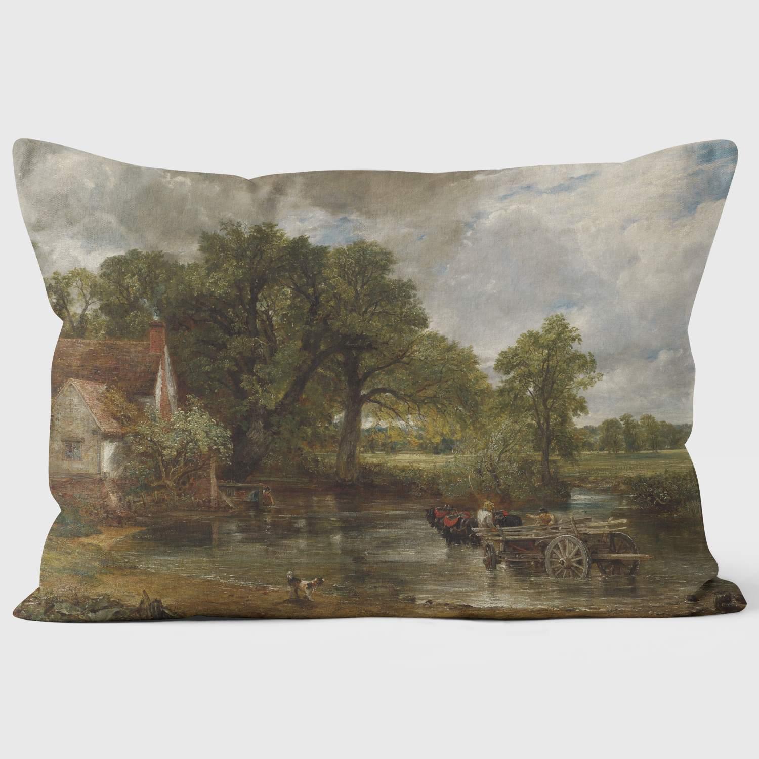 The Hay Wain - John Constable’s - National Gallery Cushion - Handmade Cushions UK - WeLoveCushions