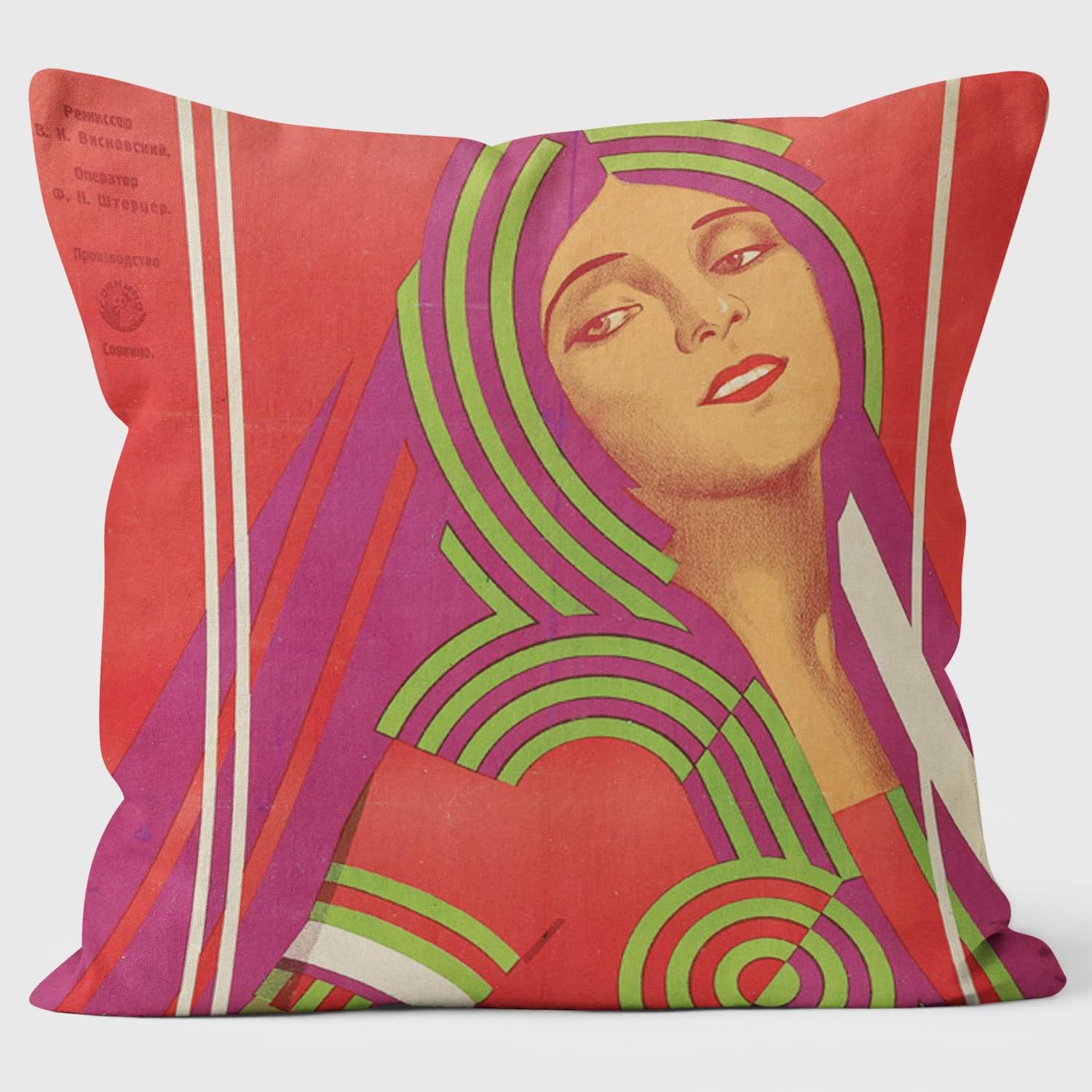 The Mullah's Third Wife - Tate - The Russian Revolution Cushion - Handmade Cushions UK - WeLoveCushions