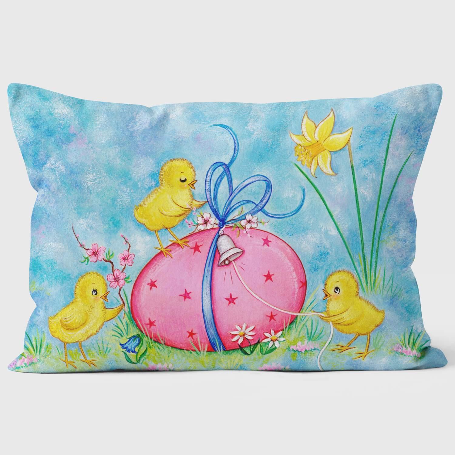 Three Chicks - Special Occasions Cushion - Handmade Cushions UK - WeLoveCushions