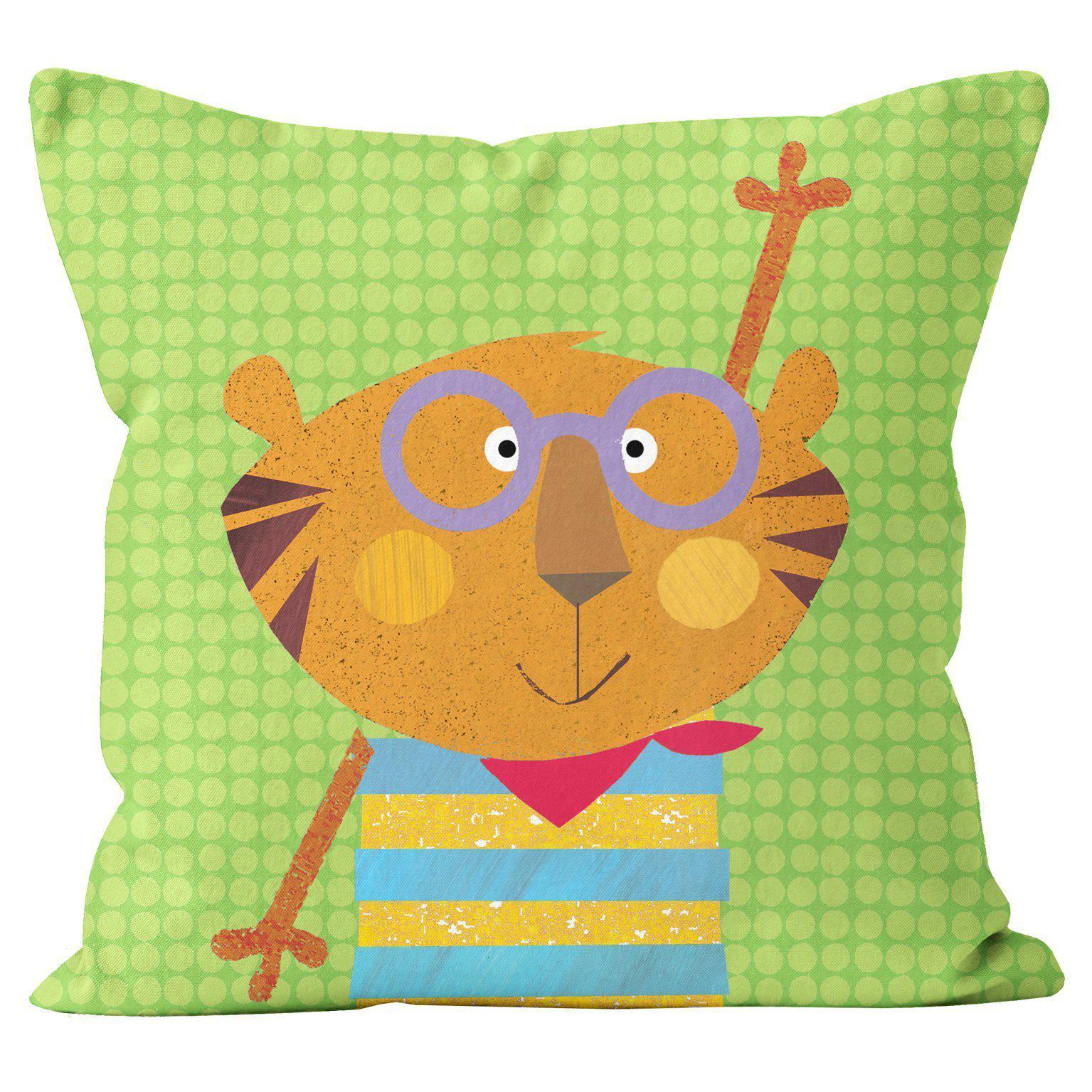 Tiger - Kali Stileman Cushion - Handmade Cushions UK - WeLoveCushions