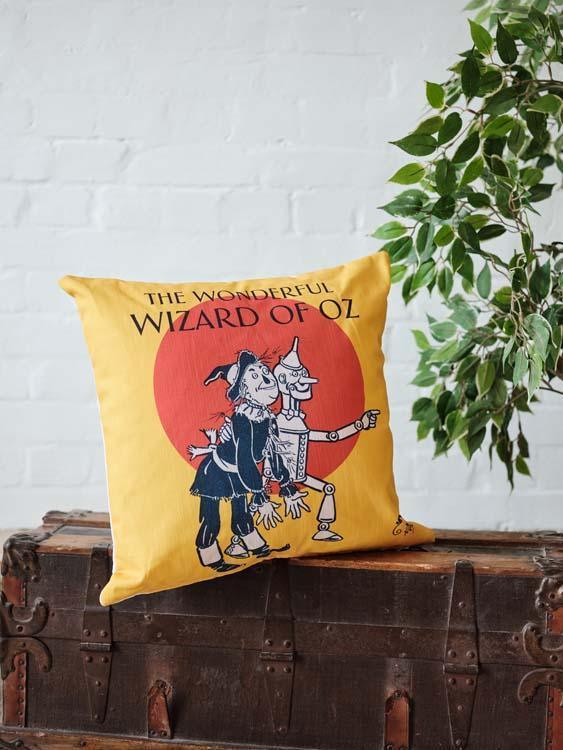 Tin Man Scarecrow Wonderful - The Wizard of Oz Cushion - Handmade Cushions UK - WeLoveCushions