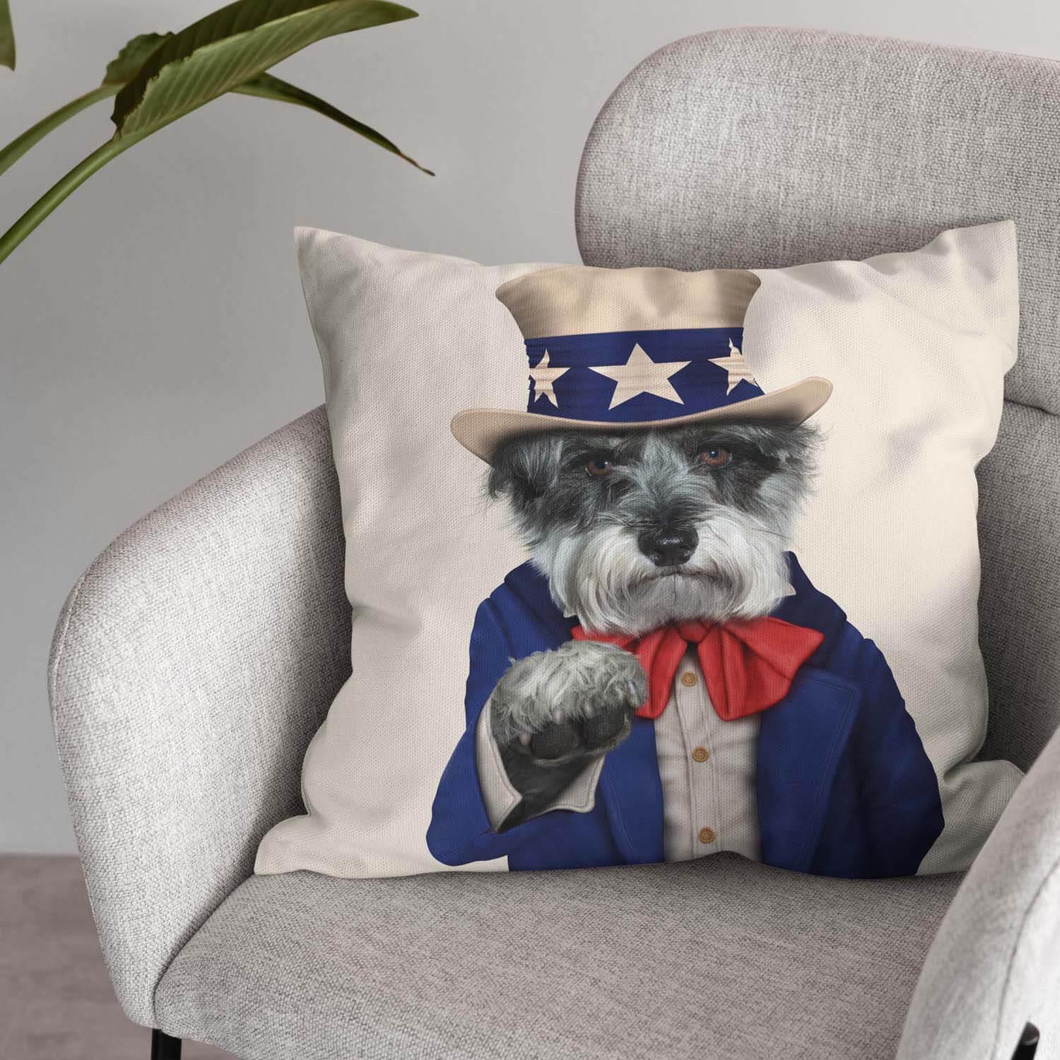 Uncle Sam - Pets Rock Cushion